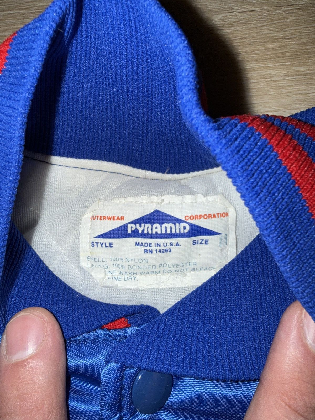 NHL Vintage 80’s New York Rangers Pyramid Satin Jacket Size XXS / US 00 / IT 34 - 6 Thumbnail