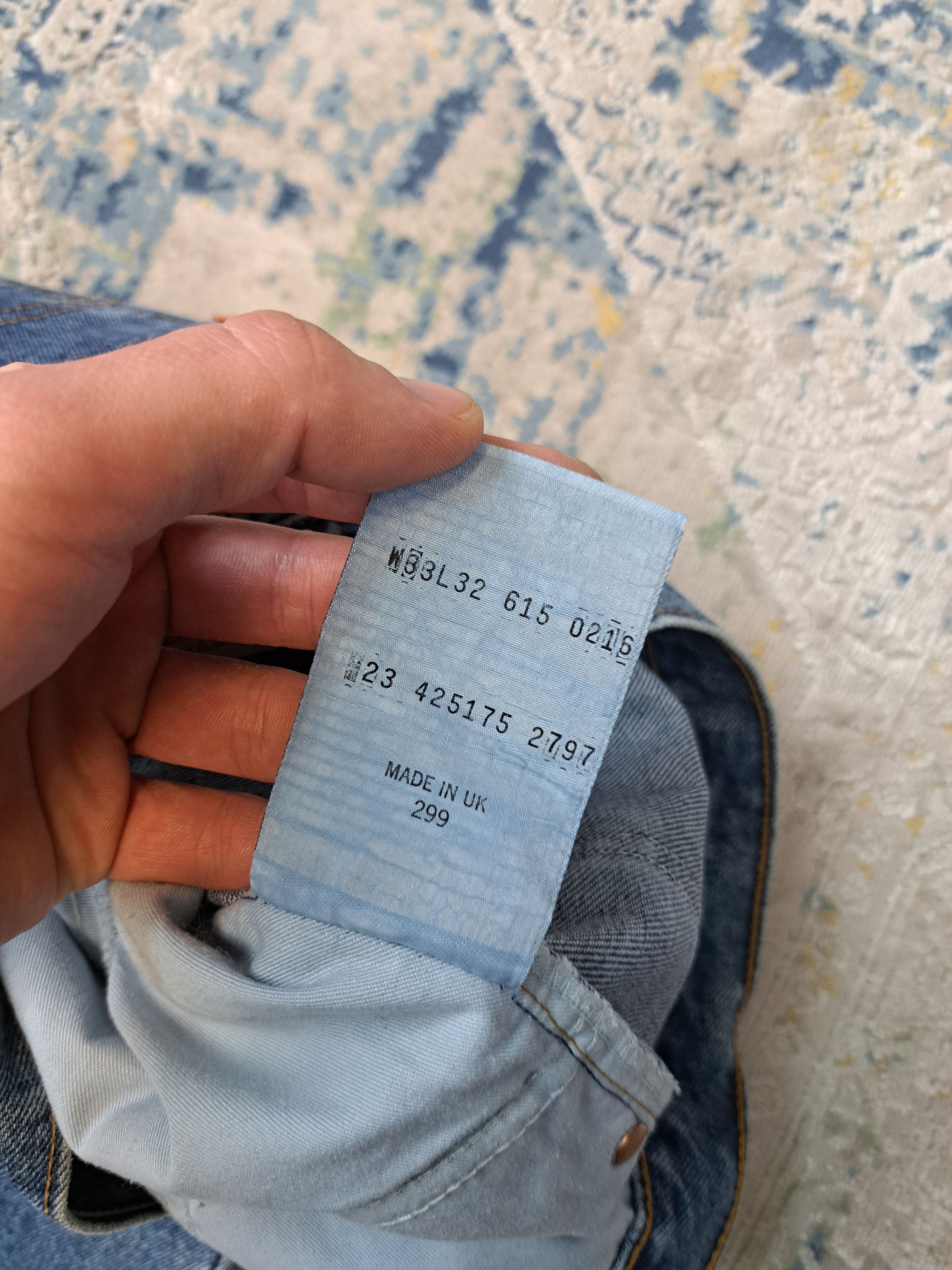 Levi's Vintage 1997 Levis 615 02 Orange Tab Denim Jeans Size US 33 - 6 Thumbnail