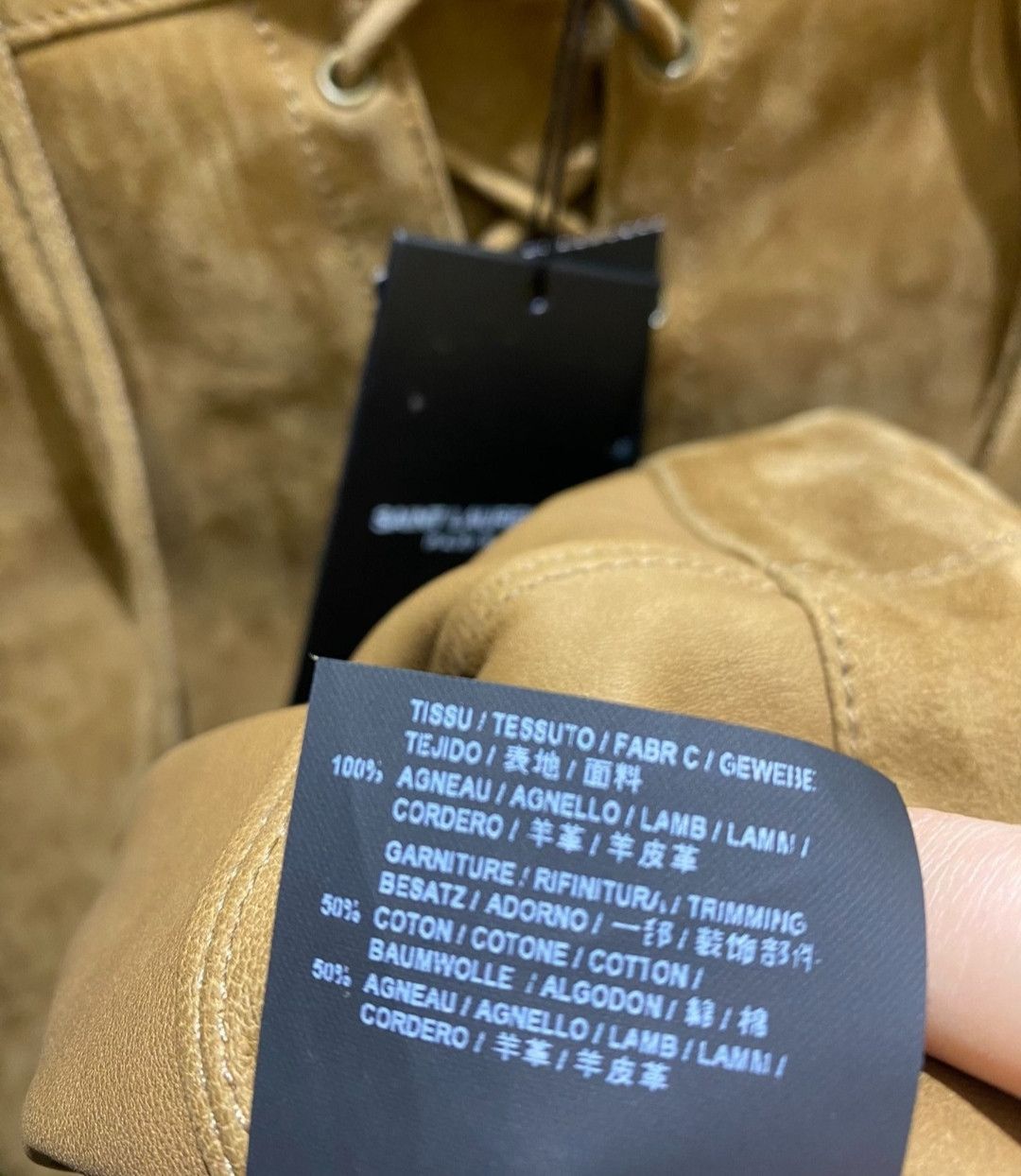 Saint Laurent Paris Saint laurent Sheepskin Suede Hoodie Jacket-2505 Size US M / EU 48-50 / 2 - 5 Thumbnail