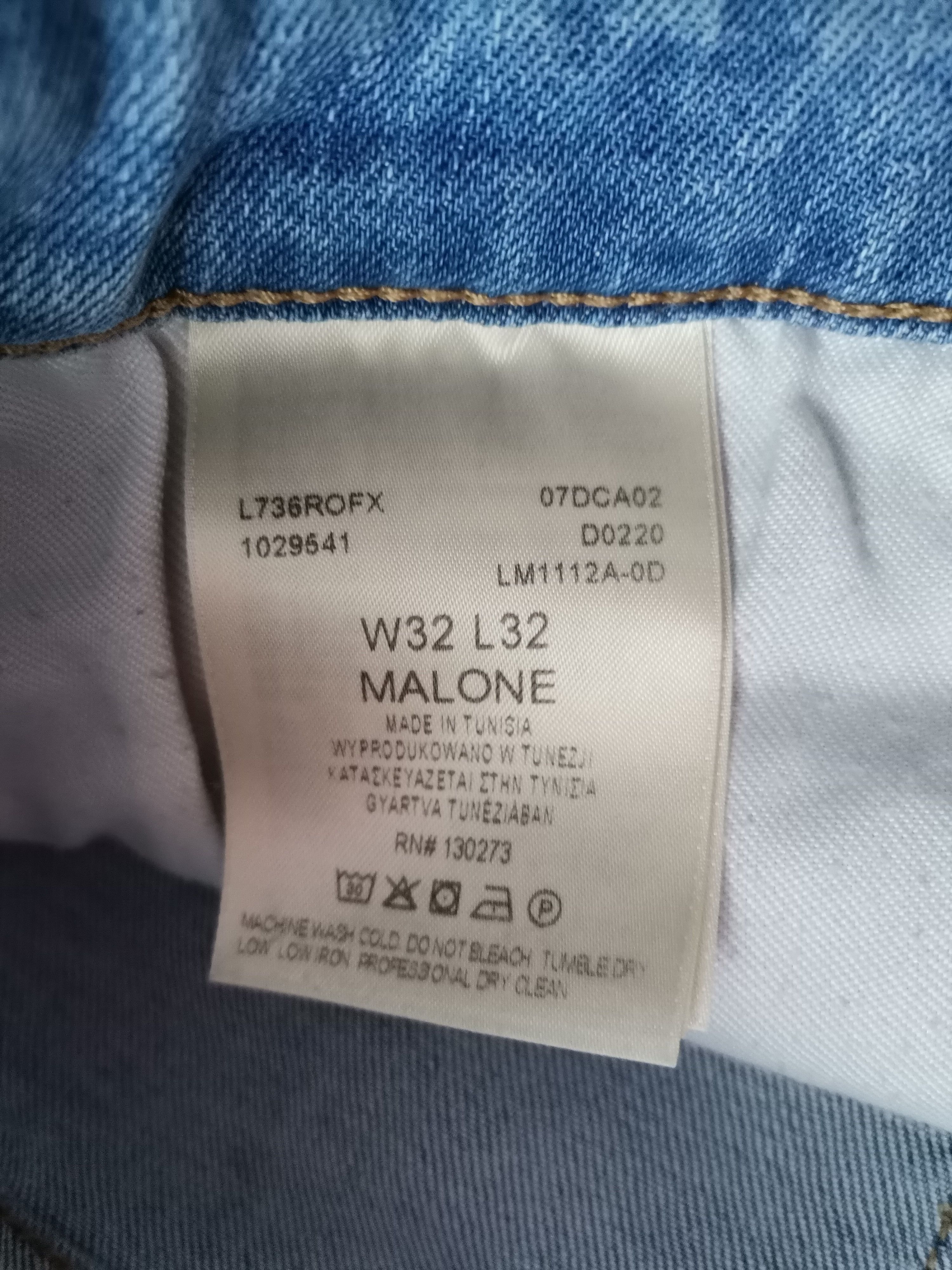 Lee Lee Malone Distressed Jeans Size US 32 / EU 48 - 4 Thumbnail