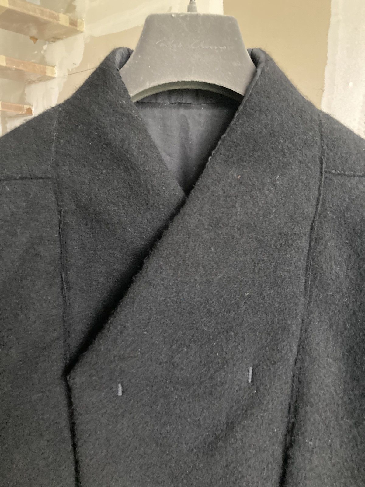 Rick Owens BRAND NEW/Rick Owens Wool Felt Coat Size US M / EU 48-50 / 2 - 3 Thumbnail