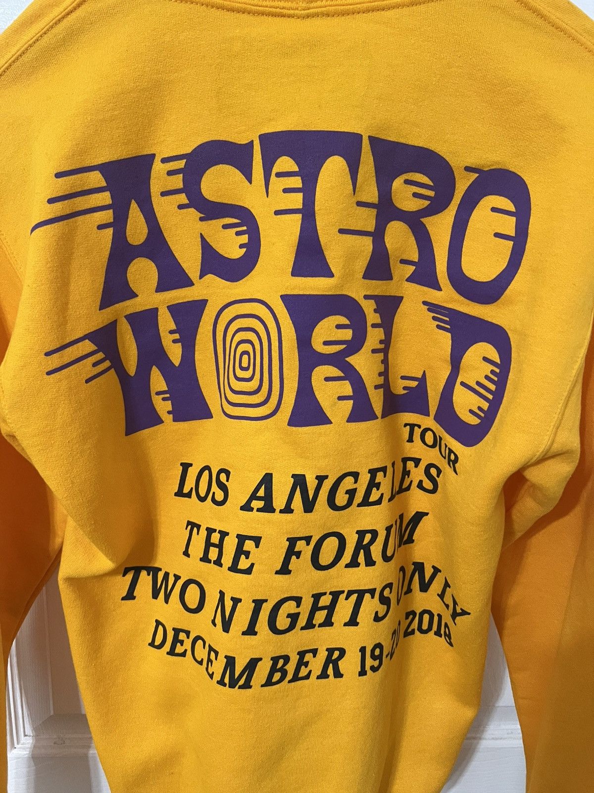 Travis Scott Travis scott astroworld los angeles merch hoodie yellow Size US S / EU 44-46 / 1 - 6 Thumbnail