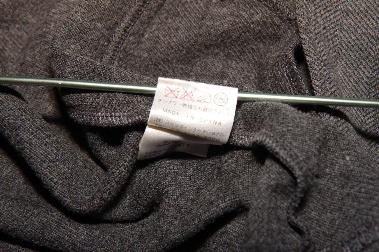 Tornado Mart Asymmetric Long Zip Fringe Hoodie TCS-2714 Size US M / EU 48-50 / 2 - 7 Thumbnail