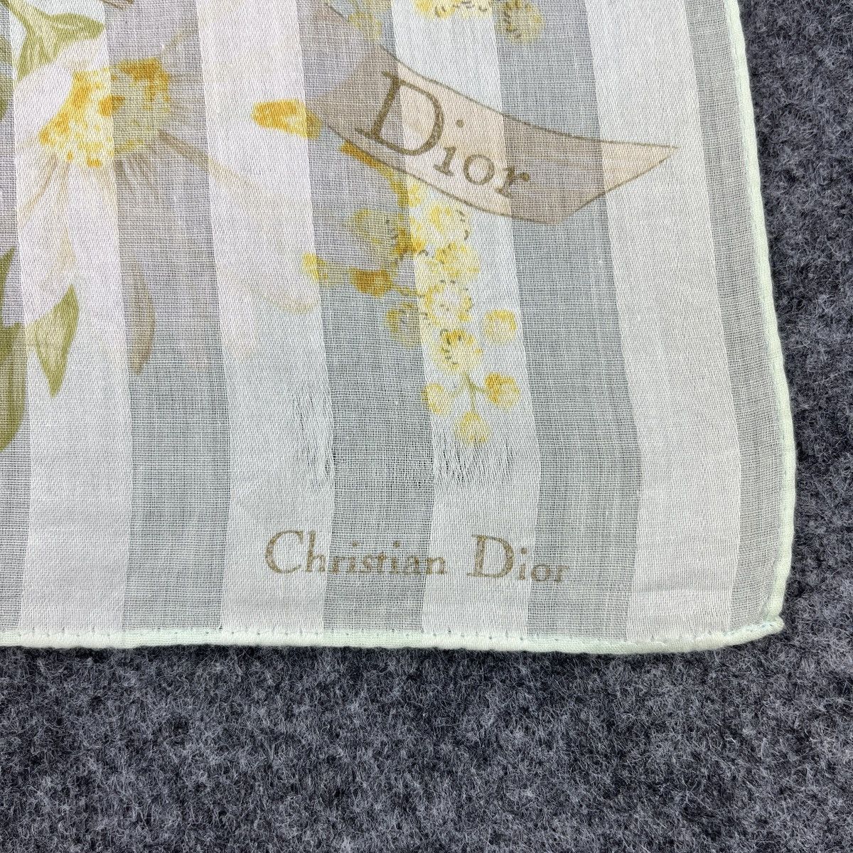 Vintage Christian Dior Handkerchief / Bandana / Neckerchief B725 Size ONE SIZE - 2 Thumbnail