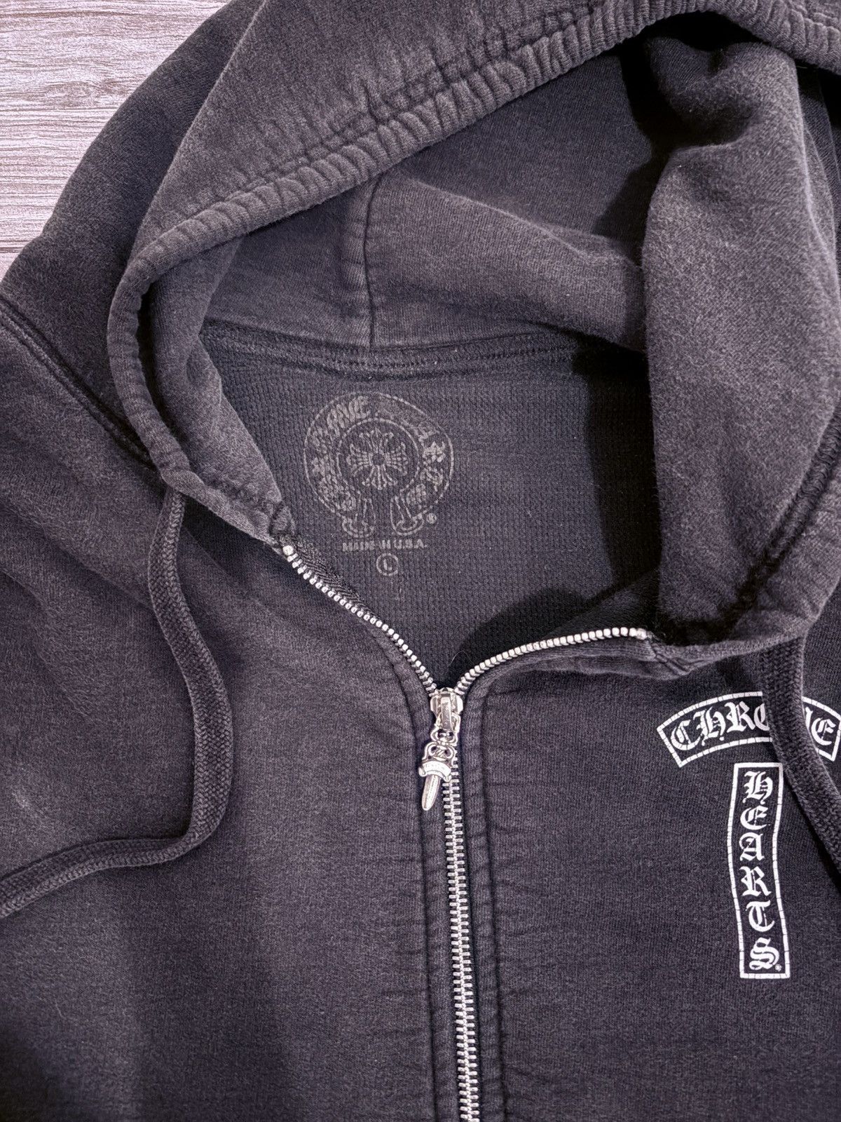 Chrome Hearts Chrome Hearts T Bar Thermal Zipup Size US L / EU 52-54 / 3 - 4 Thumbnail