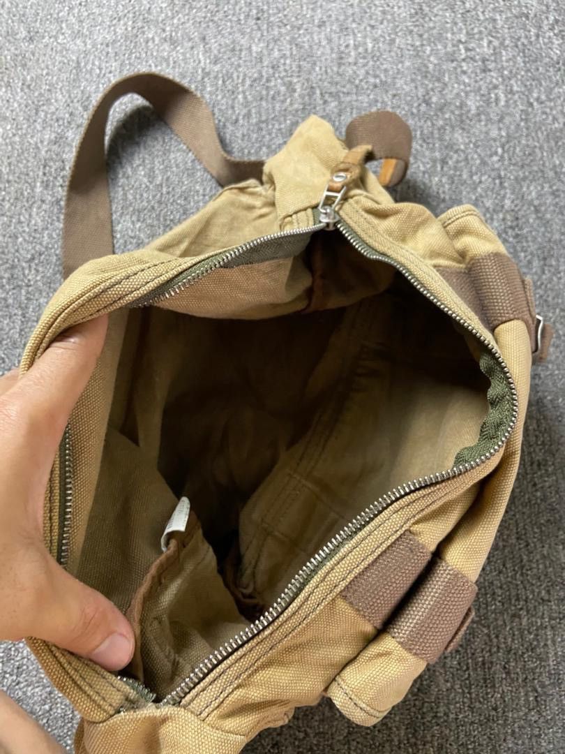 Japanese Brand DEVICE Brand Canvas Cargo Shoulder Bag (204) Size ONE SIZE - 9 Thumbnail