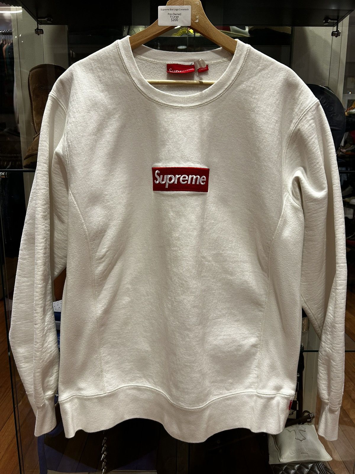 Supreme Box Logo Crewneck | Grailed