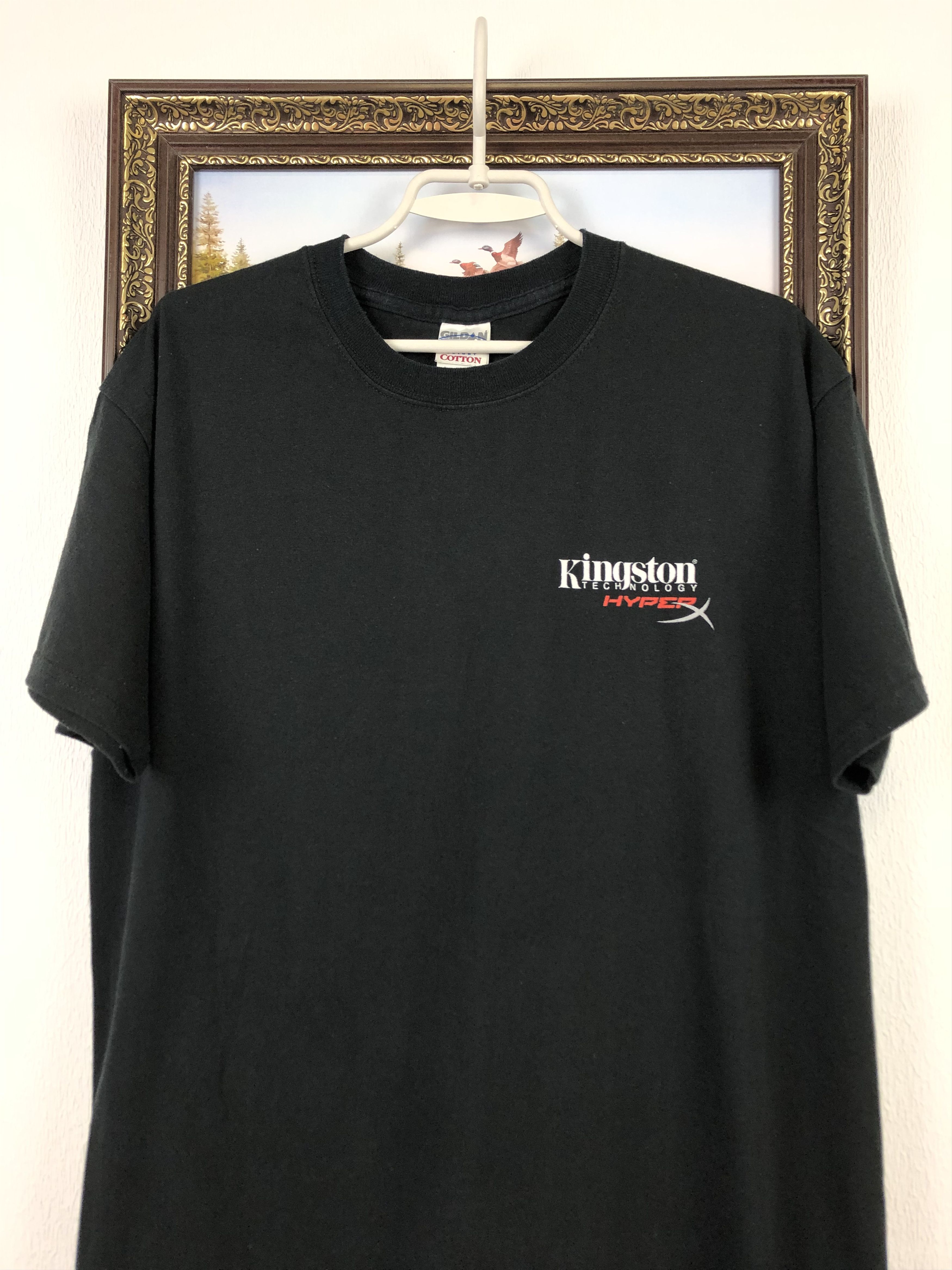 Vintage Vintage Kingston Technology Art Tee Shirt Rare Size US L / EU 52-54 / 3 - 5 Thumbnail