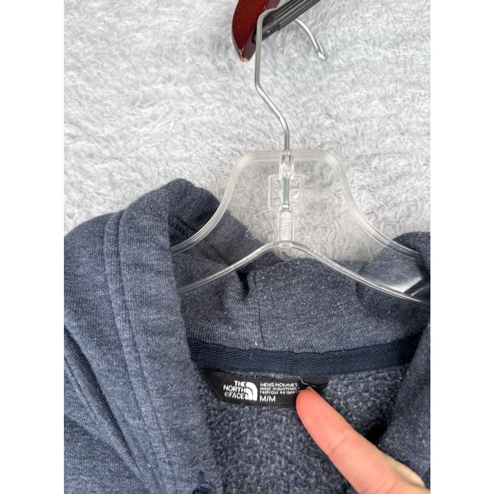 The North Face The North Face Hoodie Men Medium Blue Cotton Jersey Fabric Read Read Size US M / EU 48-50 / 2 - 7 Thumbnail