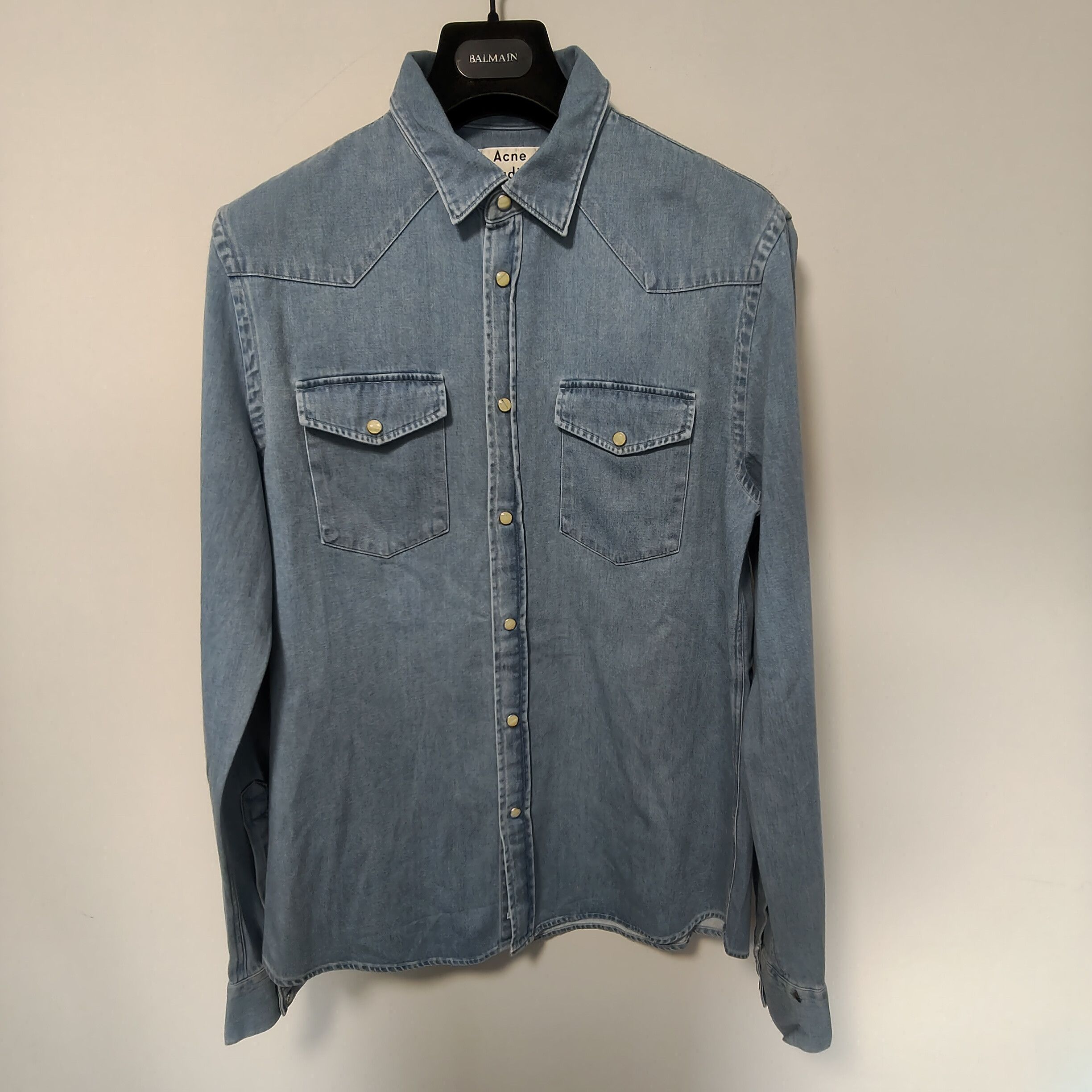 Acne Studios Denim shirt Size US M / EU 48-50 / 2 - 1 Thumbnail