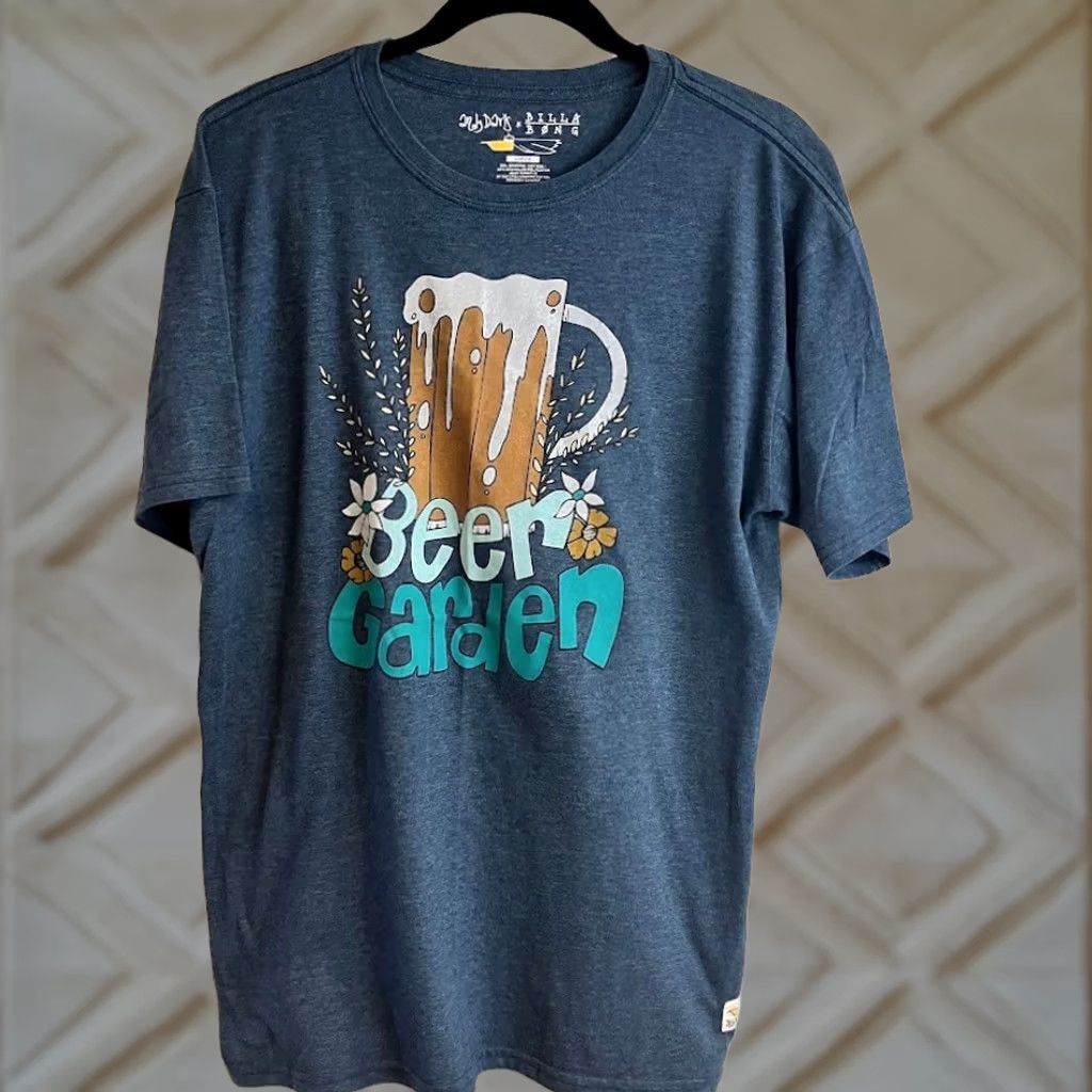Billabong Billabong Shirt Mens L Blue Andy Davis Beer Garden Short Sleeve Men Size Size US L / EU 52-54 / 3 - 1 Thumbnail