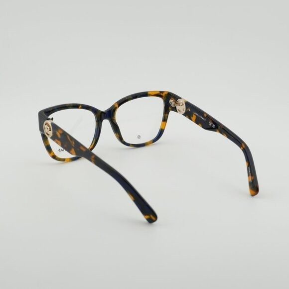 Longchamp Longchamp LO2712 430 Eyeglasses Blue Havana 53mm Square Size ONE SIZE - 4 Thumbnail