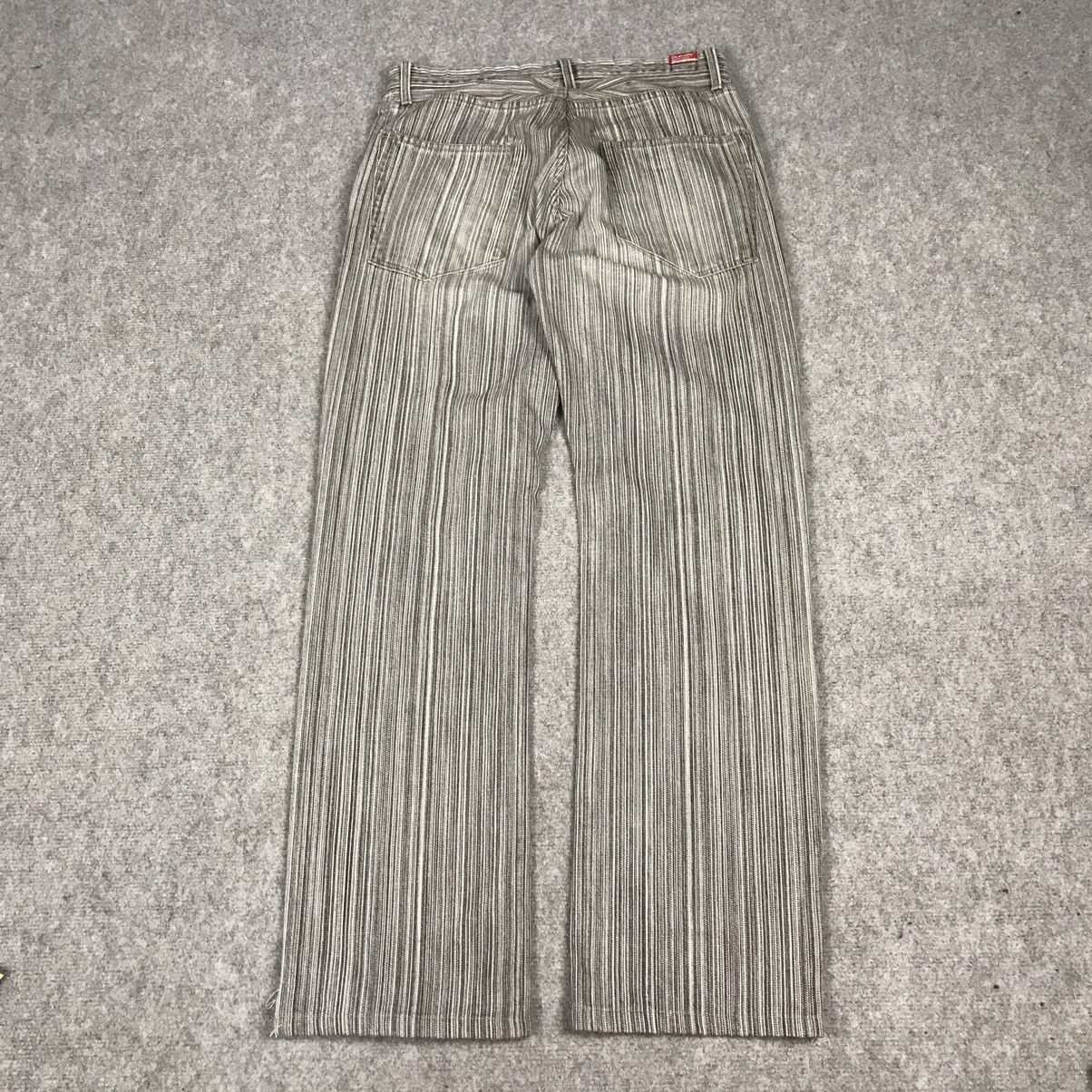 14th Addiction × If Six Was Nine × Japanese Brand BLUE WAY STRIPED STYLE JAPAN BAGGY DENIM PANTS Size US 30 / EU 46 - 9 Thumbnail