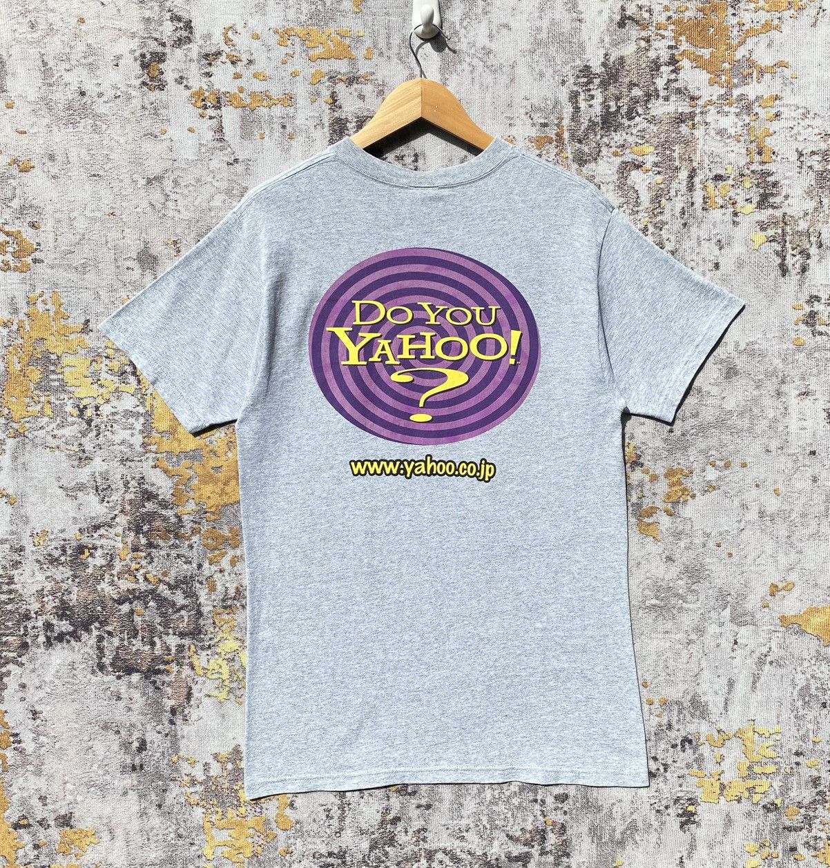 Vintage Vintage Yahoo Japan Shirt Back Hit Spellout Do You Yahoo! Size US S / EU 44-46 / 1 - 1 Thumbnail