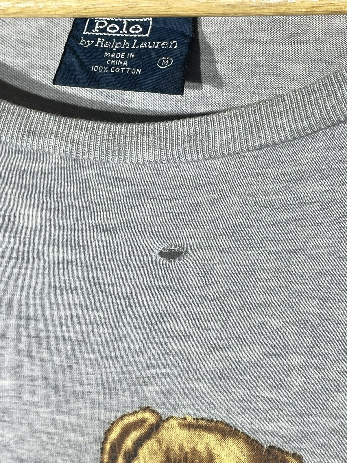Polo Ralph Lauren × RRL Ralph Lauren × Vintage T-Shirt Polo Bear Tennis OG Vintage Size US M / EU 48-50 / 2 - 7 Thumbnail