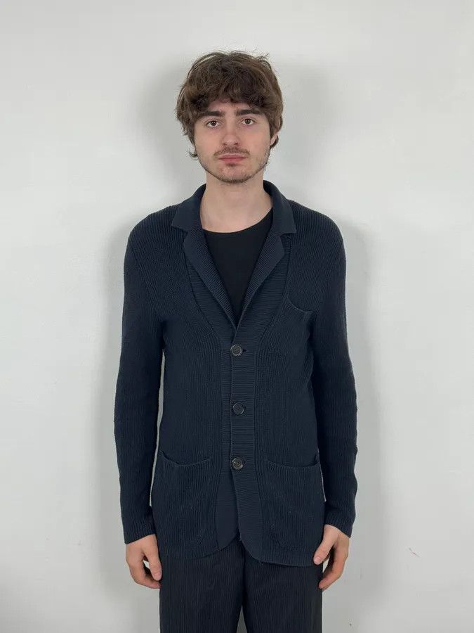 Prada AW2011 Prada Navy Wool Cardigan Sweater Size US S / EU 44-46 / 1 - 2 Thumbnail