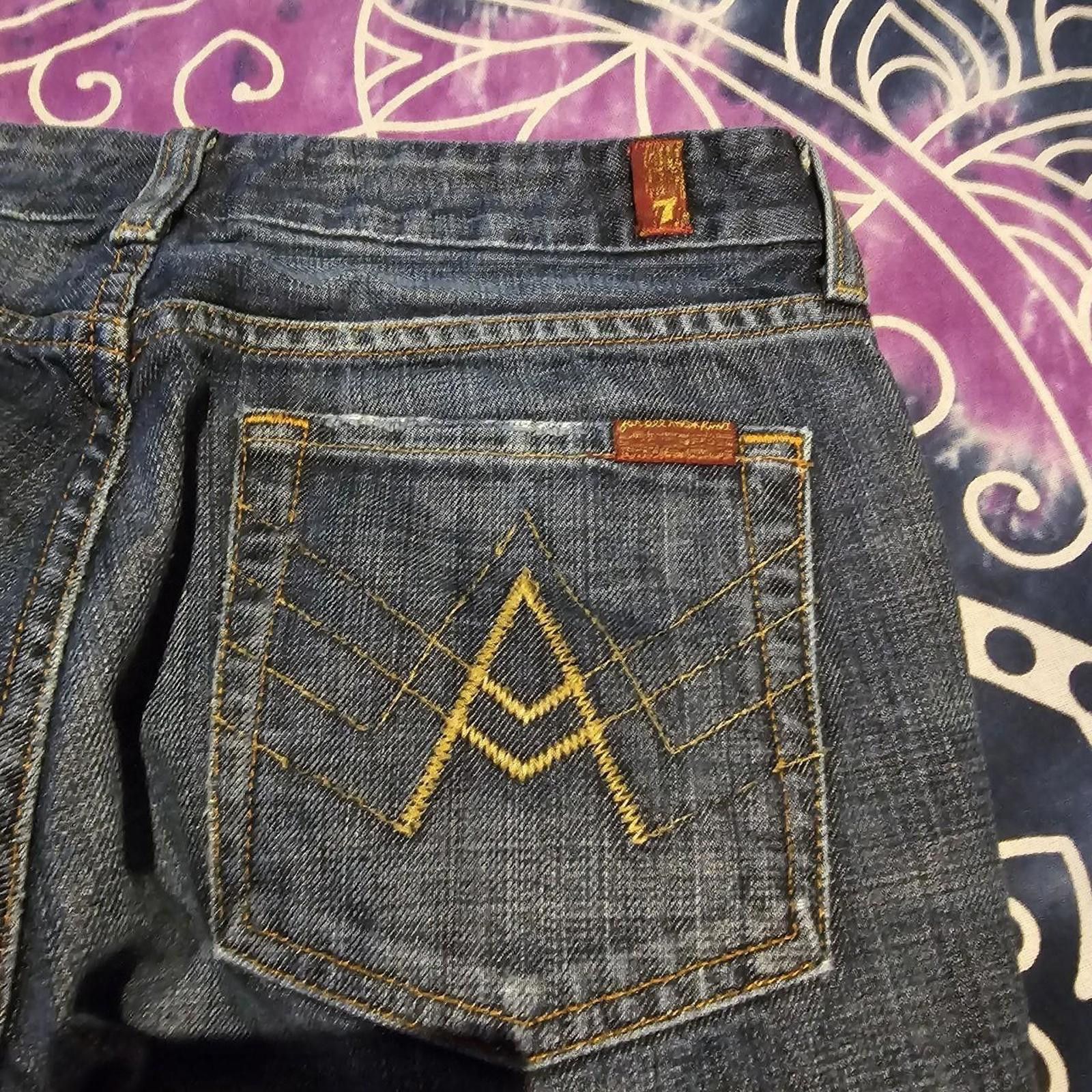 Seven 7 Seven7 Women's Blue Jeans Size 29" - 8 Thumbnail