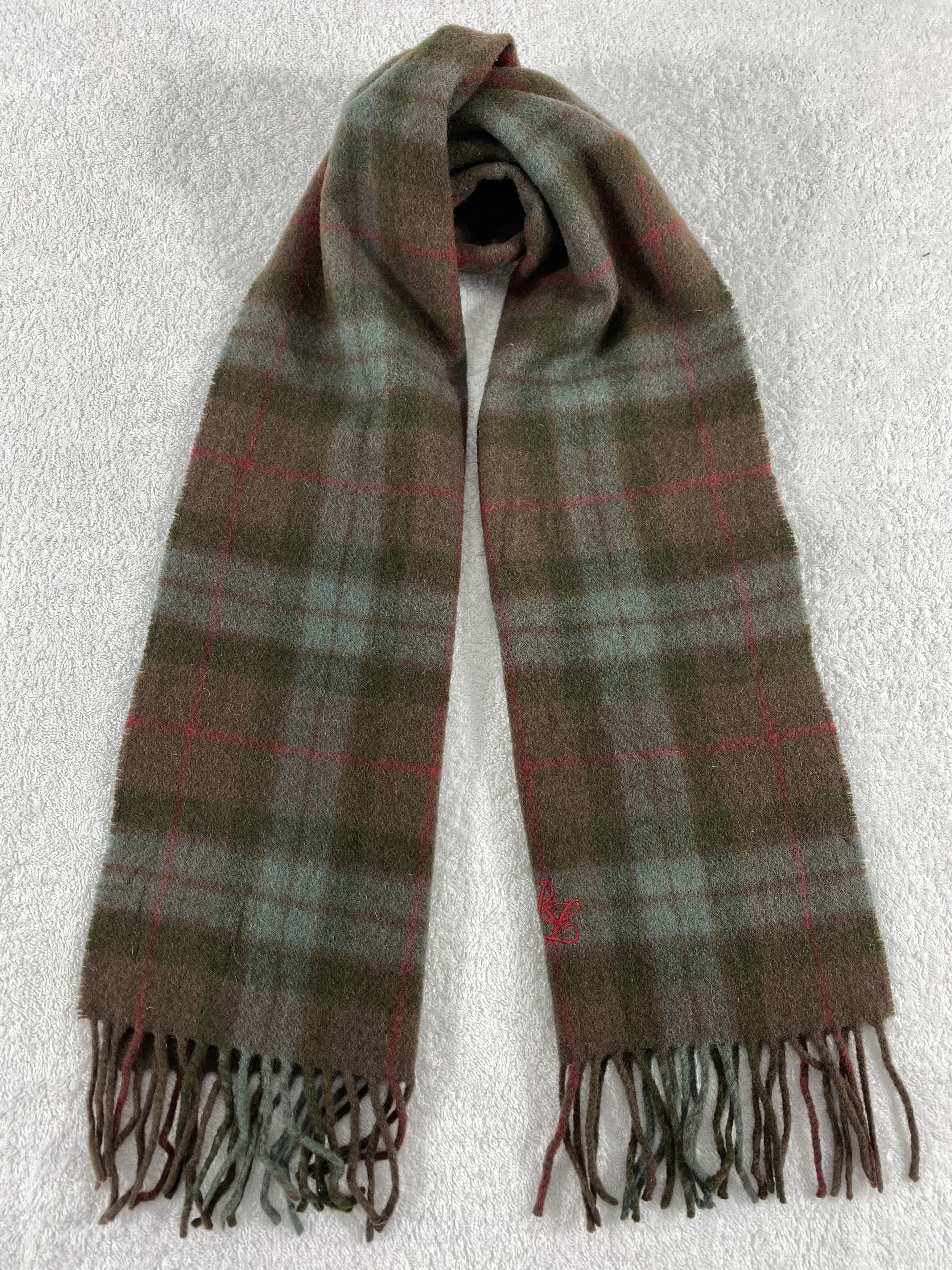 Ralph Lauren Vintage Ralph Lauren Scarf/Muffler/Neckwear MF759 Size ONE SIZE - 1 Thumbnail