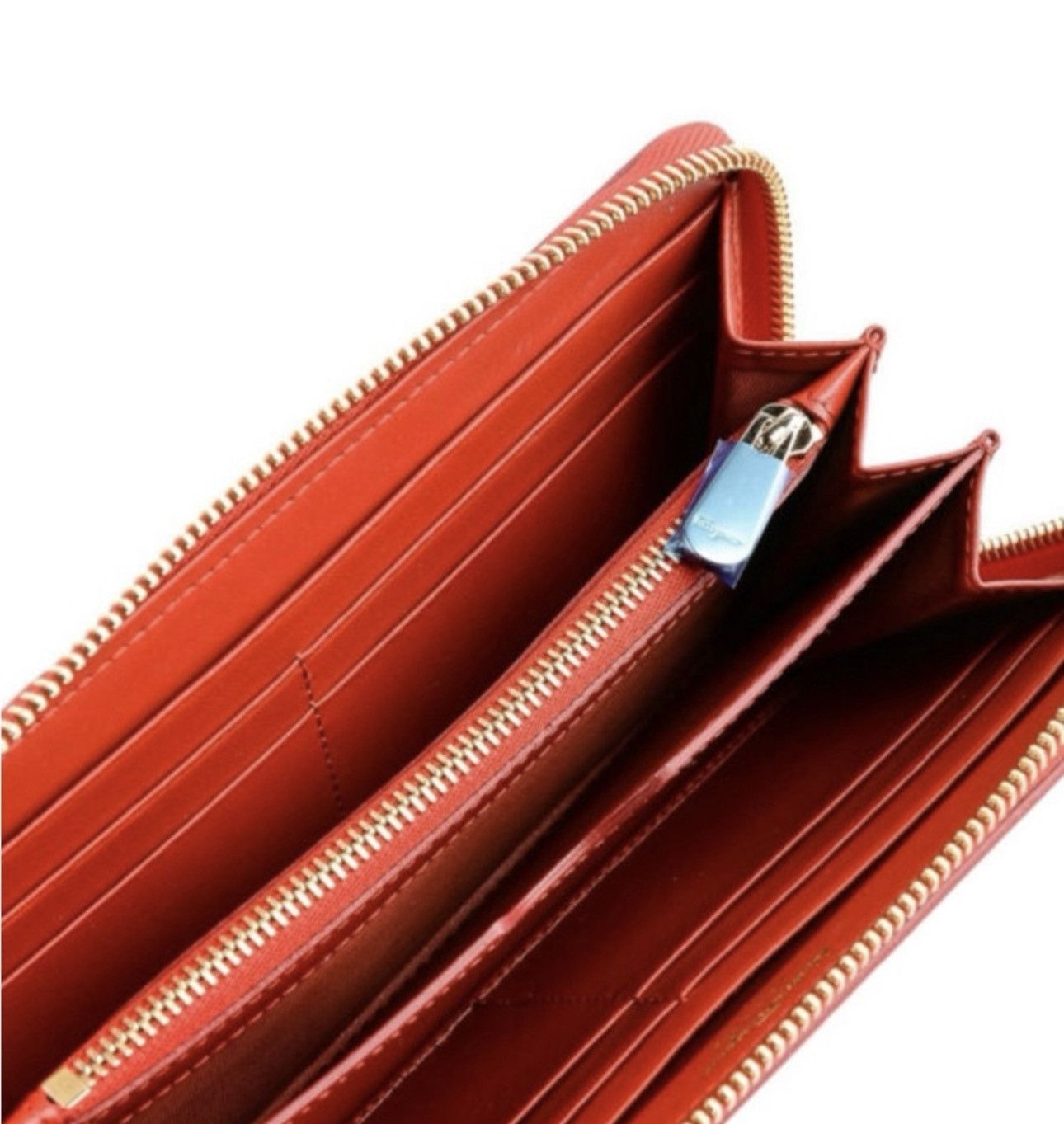 Salvatore Ferragamo Salvatore Ferragamo Red Leather Wallet Size ONE SIZE - 4 Thumbnail