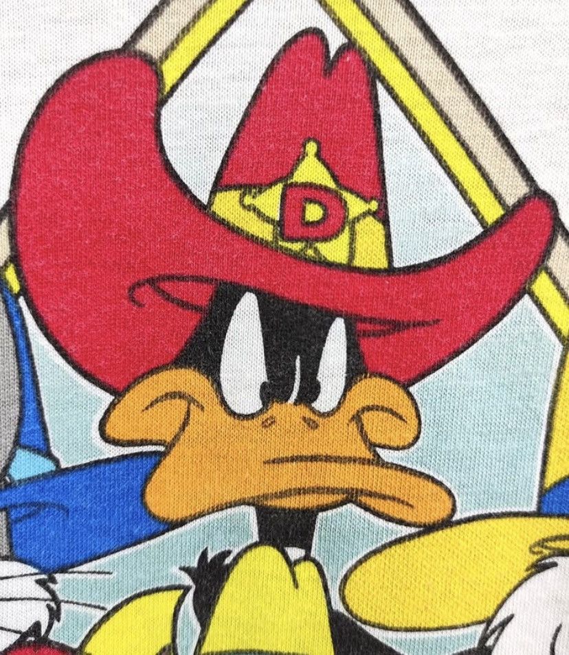Vintage × Warner Bros TShirt Looney Tunes Warner Bros 1995 Vintage Wild West Vtg Size US XL / EU 56 / 4 - 5 Thumbnail