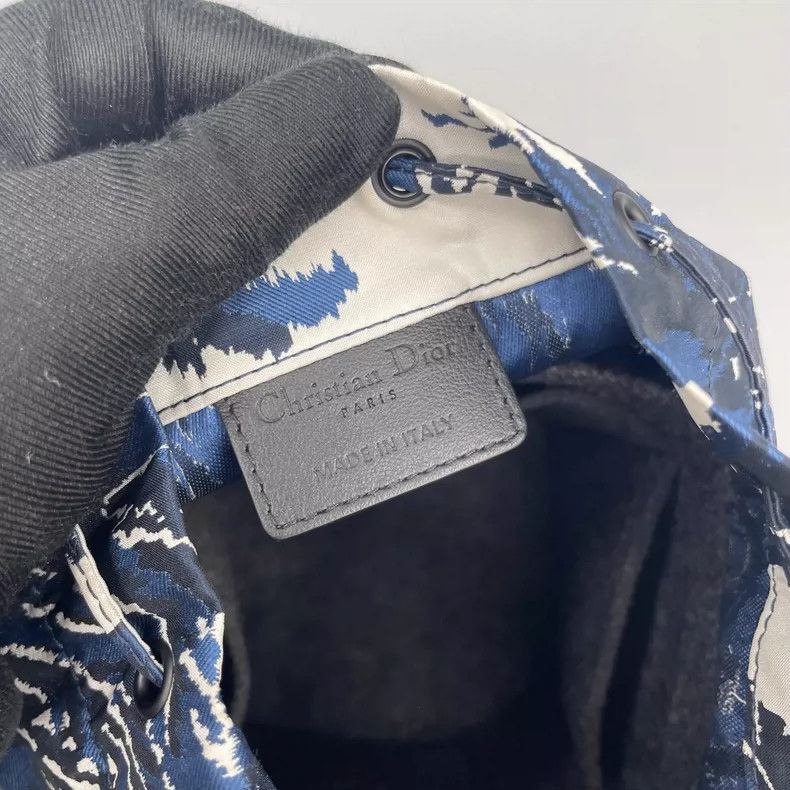 Dior Dior Zoo Print Drawstring Bucket Bag-2505 Size ONE SIZE - 6 Thumbnail