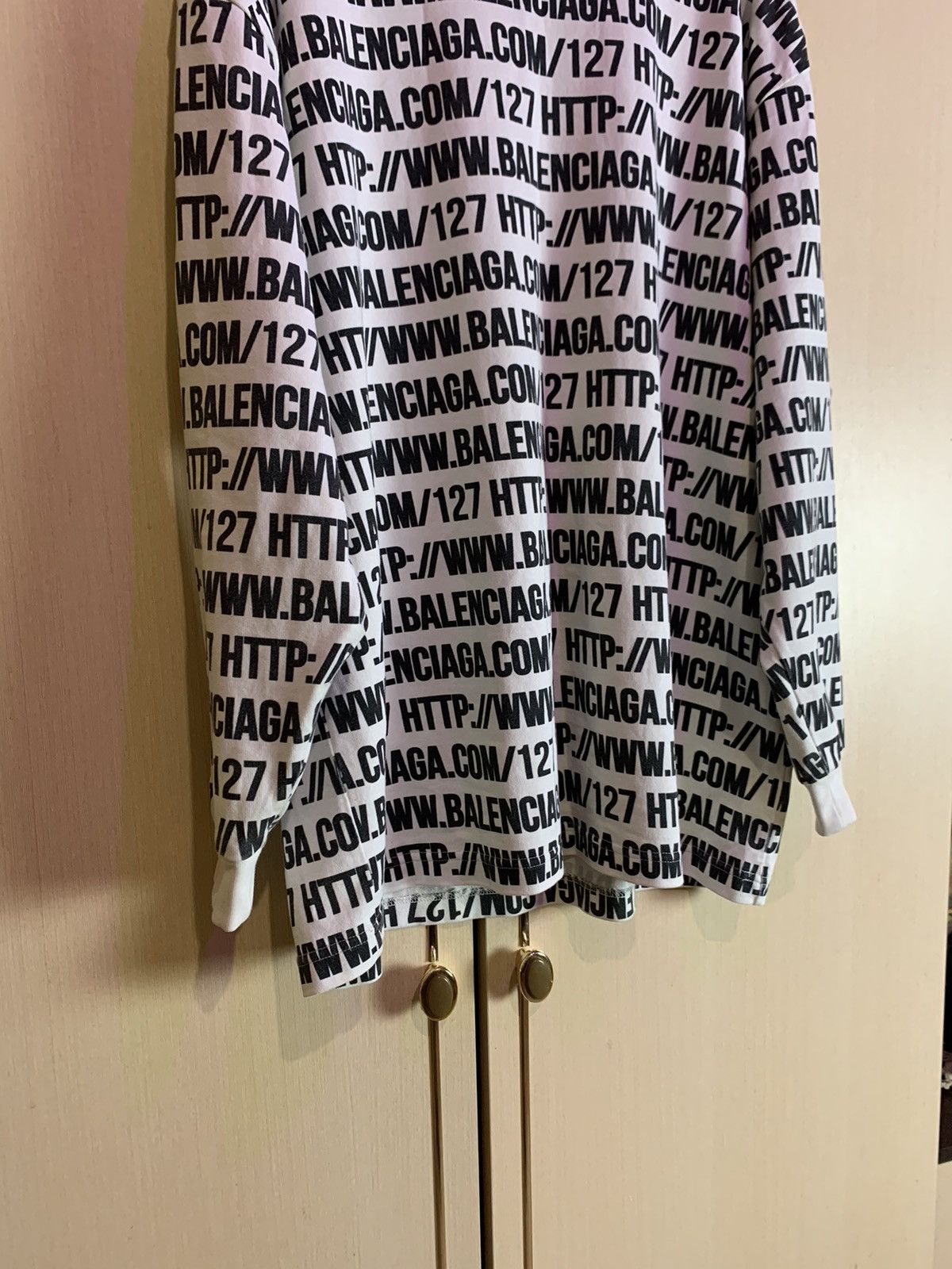 Balenciaga Balenciaga Monogram Logo RARE Sweatshirt Size US M / EU 48-50 / 2 - 5 Thumbnail