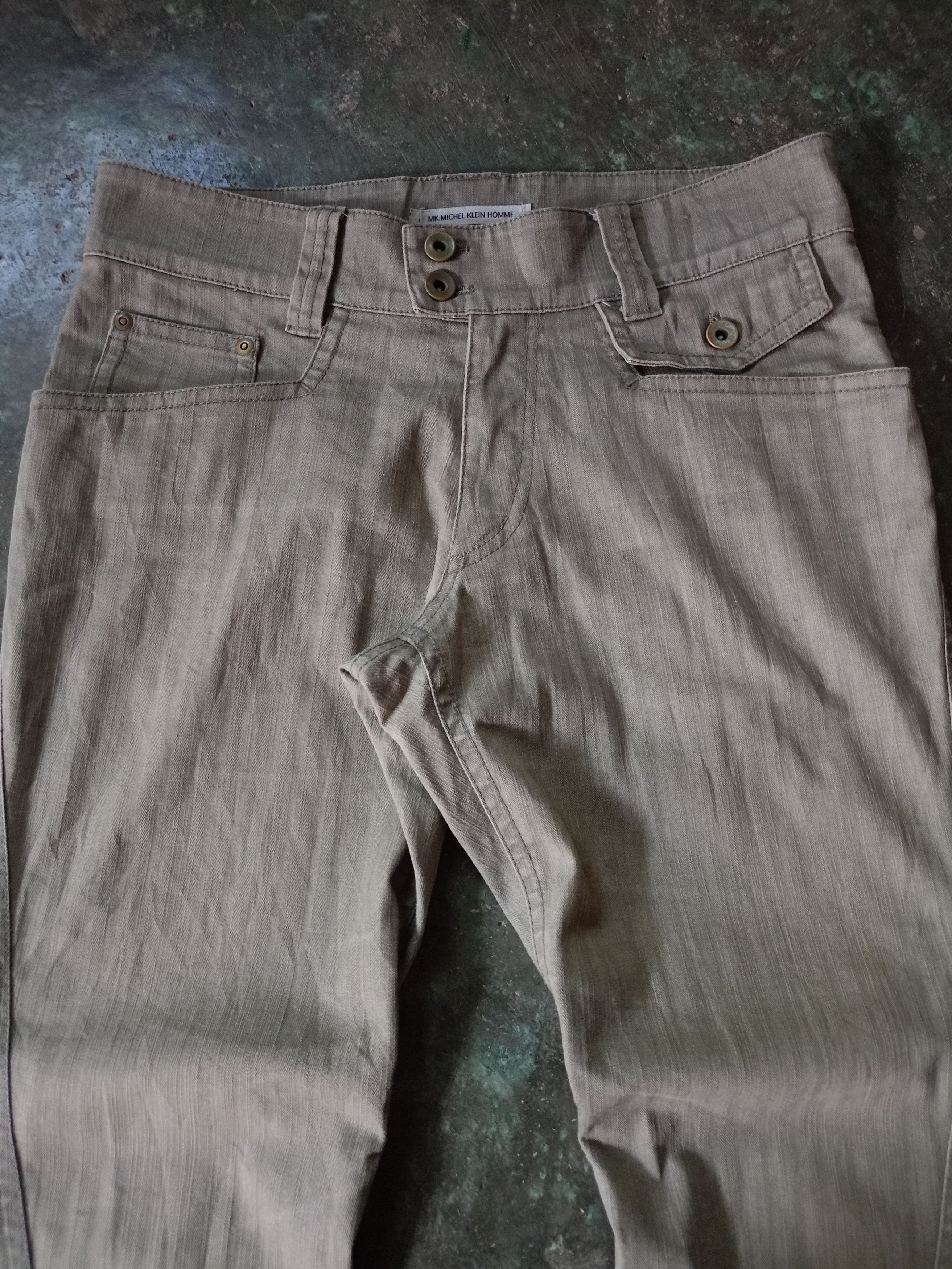 Michel Klein Michel Klein Homme Flared Pants Size US 31 - 4 Thumbnail