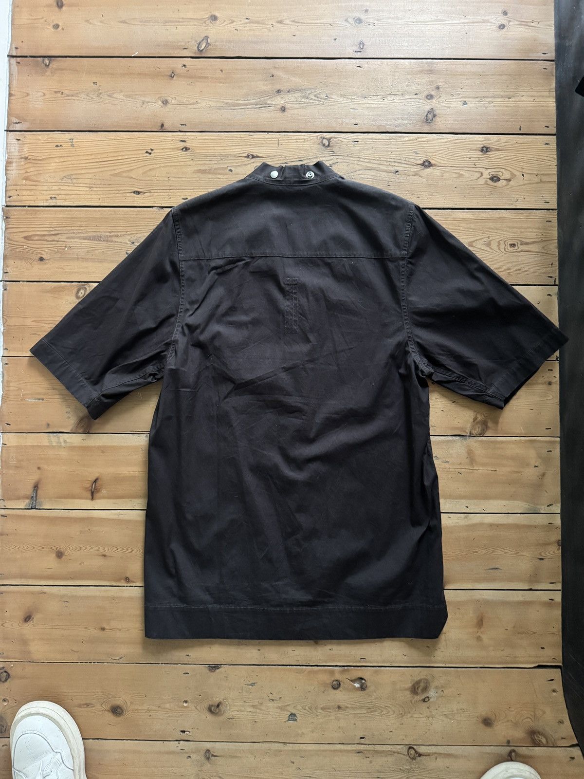 Rick Owens Performa SL Larry Shirt in cotton poplin Size US M / EU 48-50 / 2 - 6 Thumbnail