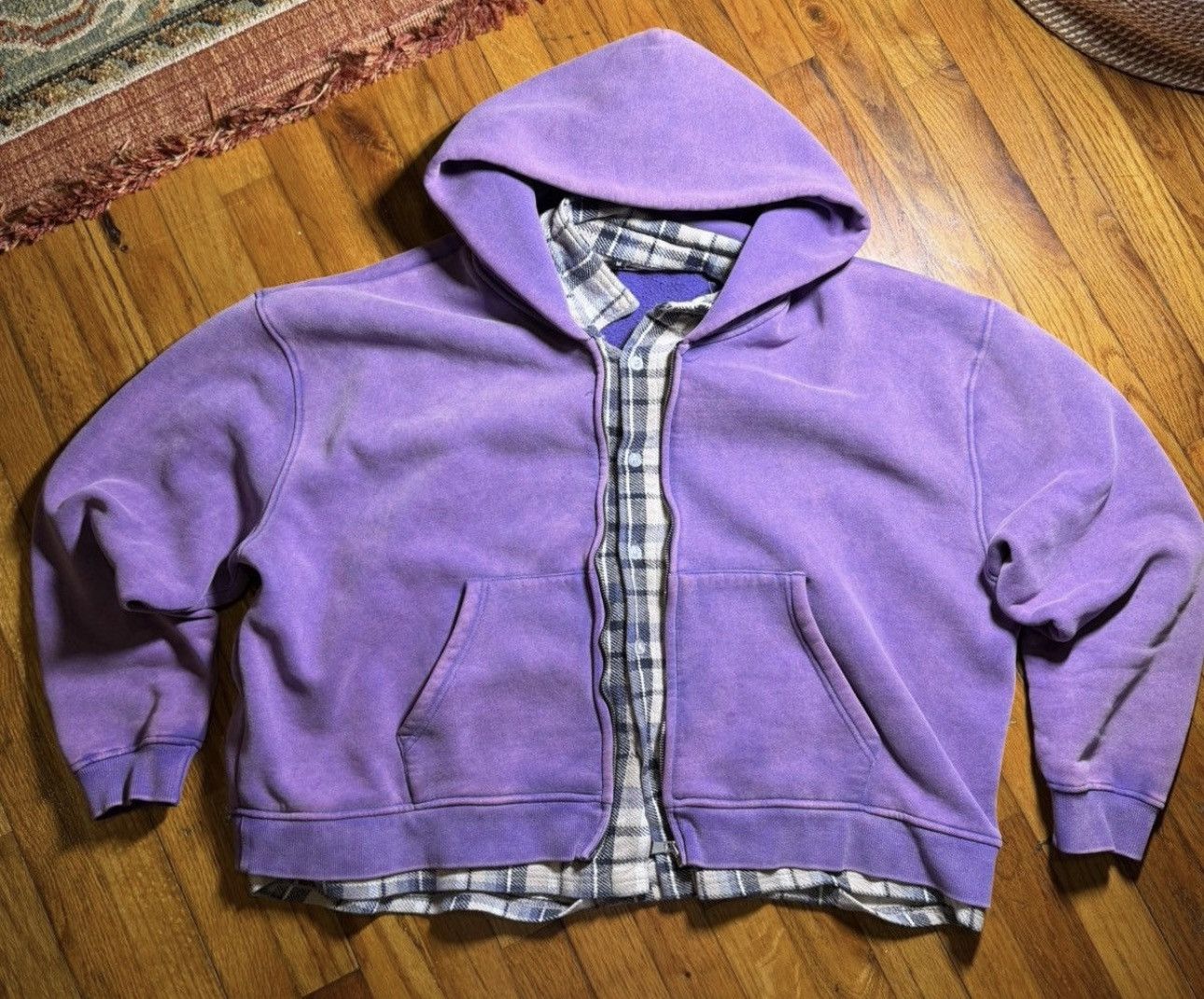 The GV Gallery Gv Gallery Plaid Hoodie Size US S / EU 44-46 / 1 - 1 Thumbnail