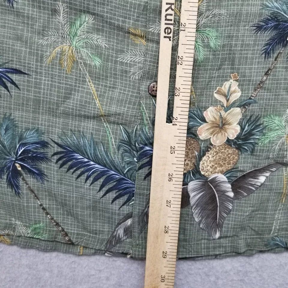 Campia Moda Campia Moda Shirt Men Medium Floral Hawaiian Button Up Rayon Size US M / EU 48-50 / 2 - 9 Thumbnail