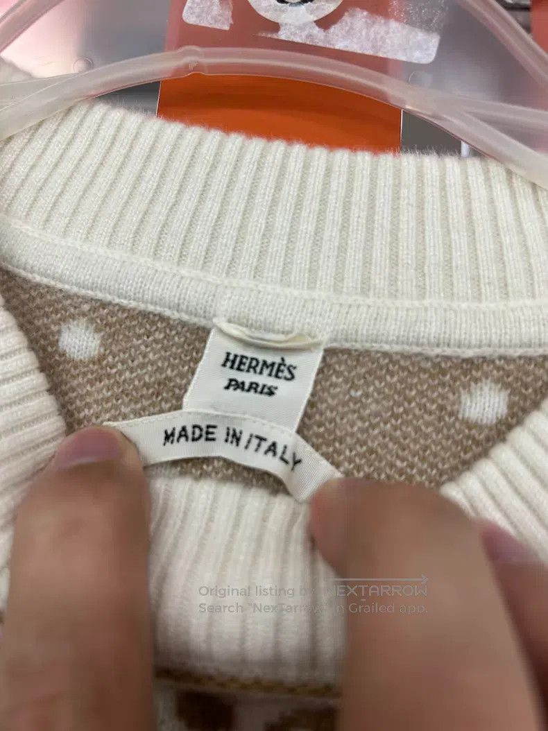 Hermes Hermes 100% Cashmere Sweater Size XS / US 0-2 / IT 36-38 - 3 Thumbnail