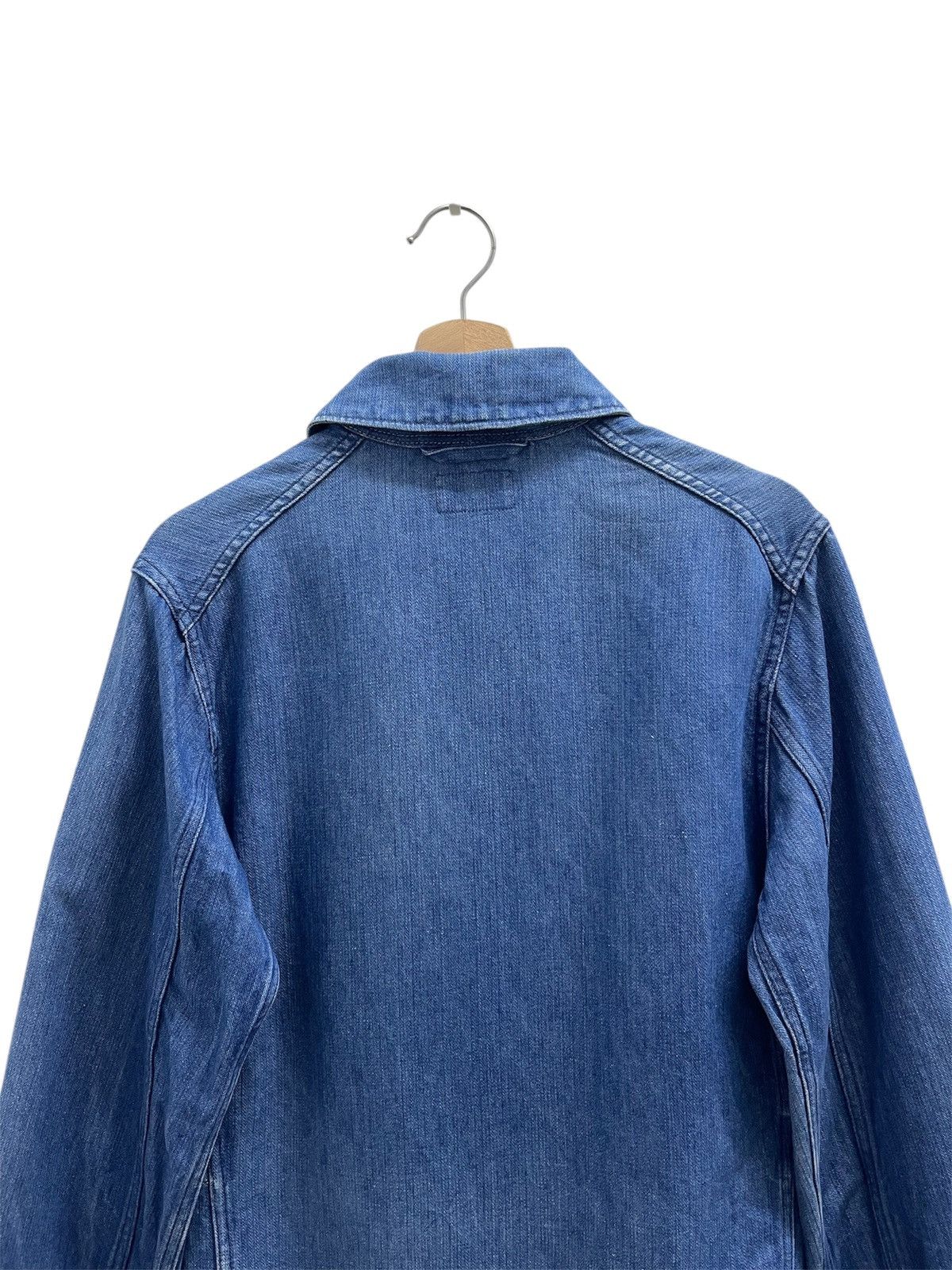 Blue Blue Japan Vintage Blue Blue Faded Denim Jacket Size US S / EU 44-46 / 1 - 7 Thumbnail