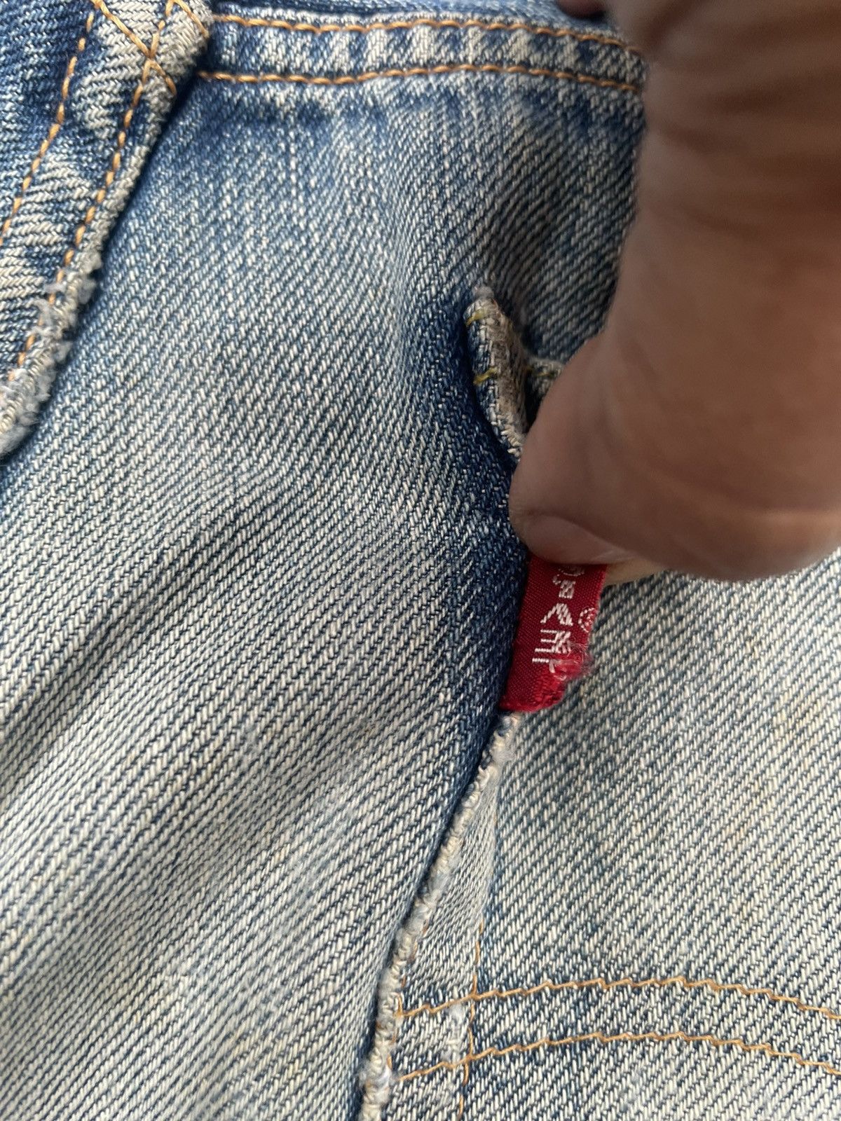 Levi's Vintage Levis 501 E 1966 1967 Selvedge Denim Size US 32 / EU 48 - 20 Thumbnail