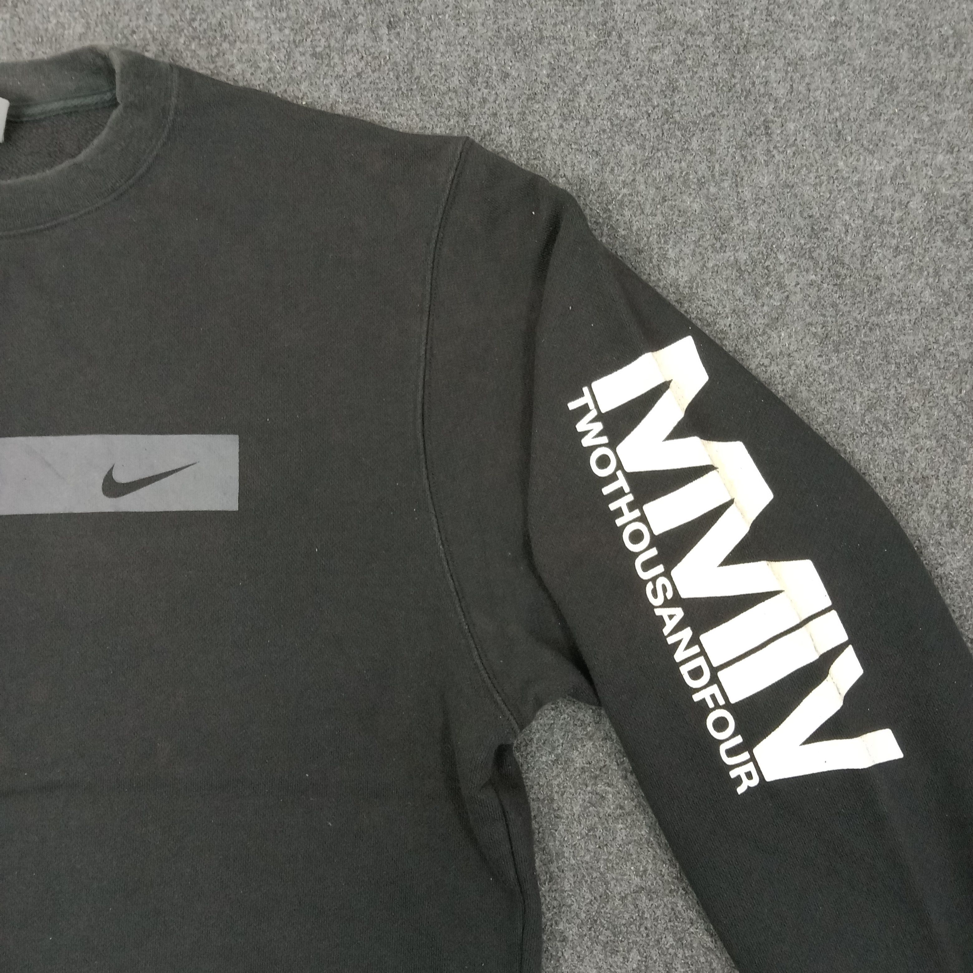 Nike NIKE MMIV Twothousandfour Sport Style Sweatshirt Size US L / EU 52-54 / 3 - 3 Thumbnail