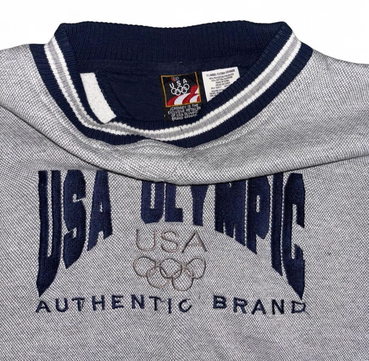 USA Olympics Olympic USA Vintage sweatshirt Size US XL / EU 56 / 4 - 2 Thumbnail