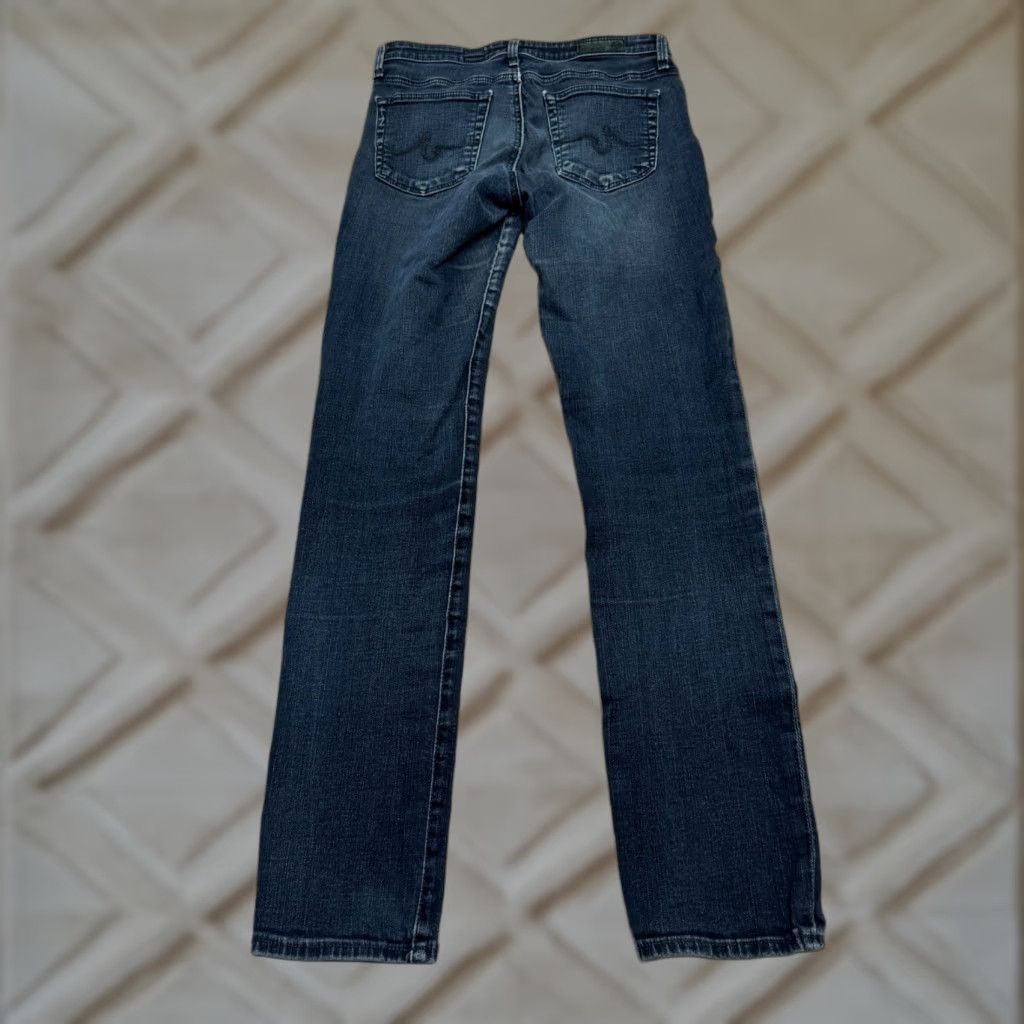 Denime AG Adriano Goldschmied The Prima Mid Rise Cigarette Denim Jeans Womens 6R Blue Size 28" / US 6 / IT 42 - 1 Thumbnail