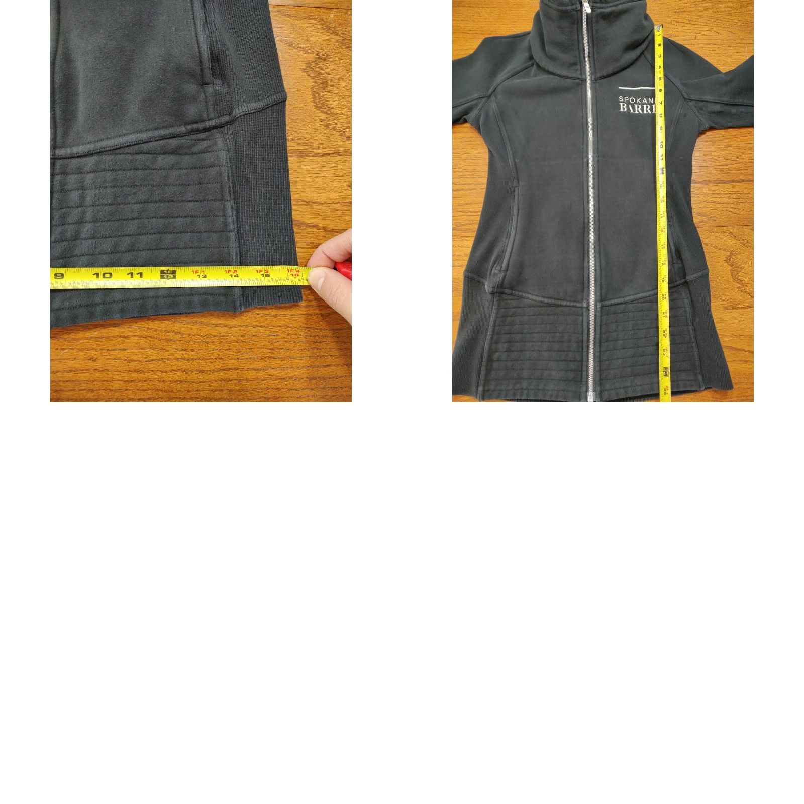 Lululemon Lululemon Jacket Womens 4 Black Radiant Jacket Thumbholes Full Zip Yoga Size S / US 4 / IT 40 - 9 Thumbnail