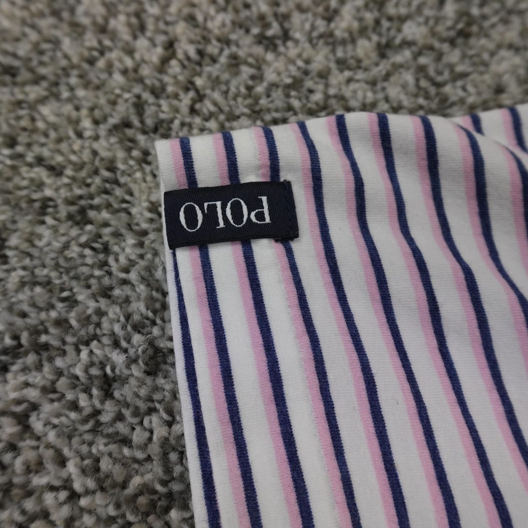Polo Ralph Lauren Ralph Lauren Polo Shirt Mens XL Blue Pink Stripe Performance Golf Stretch Lisle Shirt Size US XL / EU 56 / 4 - 4 Thumbnail
