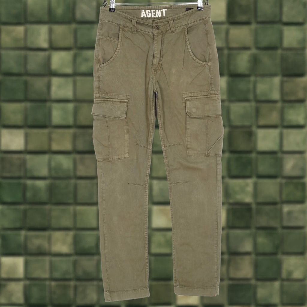 Alpha Industries ALPHA INDUSTRIES AGENT Cargo Pants Trousers Men Size 31 Stretch Slim Fit Size US 31 - 1 Thumbnail