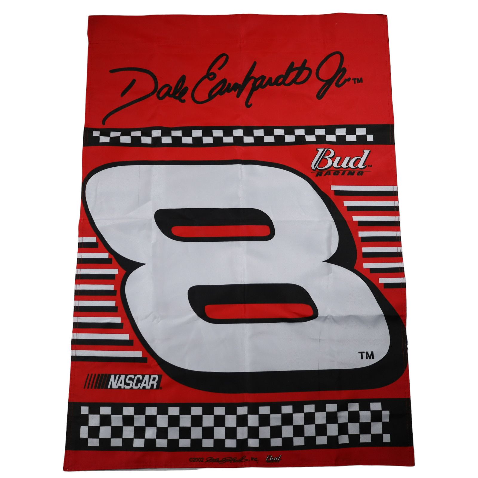 NASCAR × Vintage Vintage NASCAR Dale Earnhardt Jr. Bud Racing Banner ...