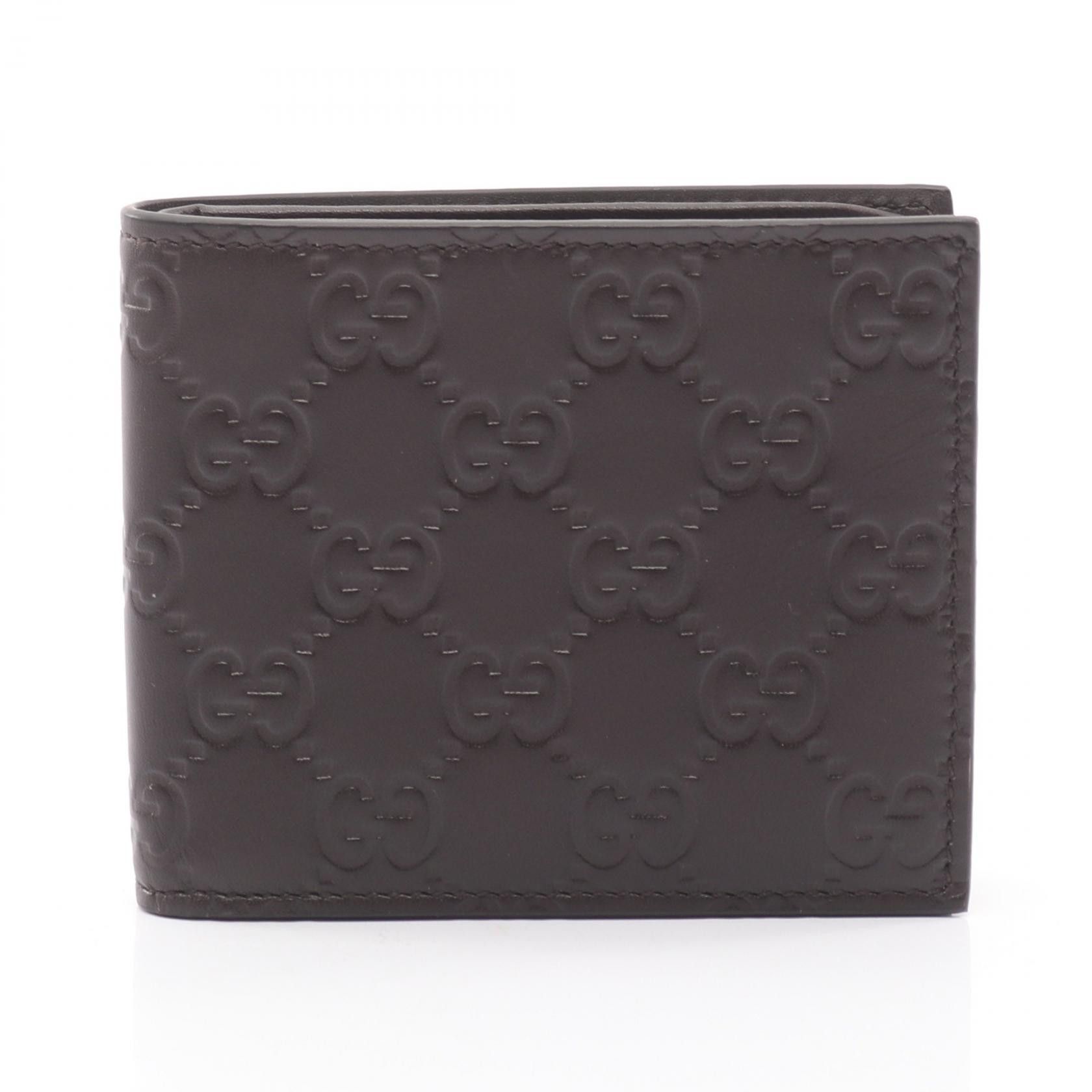 Gucci Gucci Gucci Guccissima Leather Wallet Leather Short Wallet 365466 DUTY FREE for USA Size ONE SIZE - 1 Thumbnail