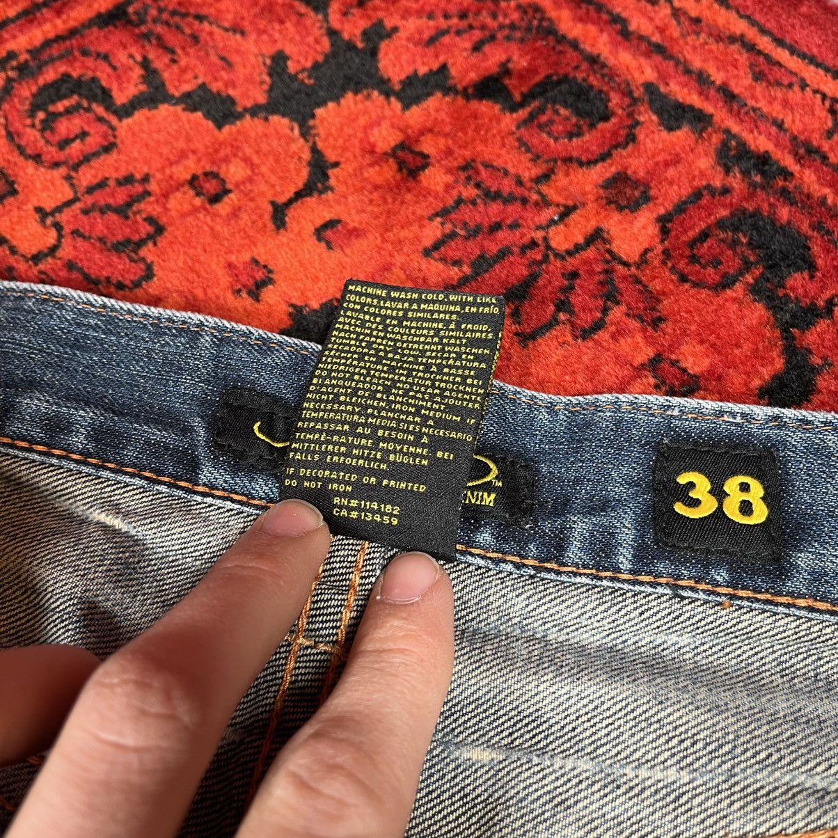 Ed Hardy Vintage Streetwear Rare HipHop Y2K Ed Hardy Jeans Devil Girl Size US 38 / EU 54 - 12 Thumbnail