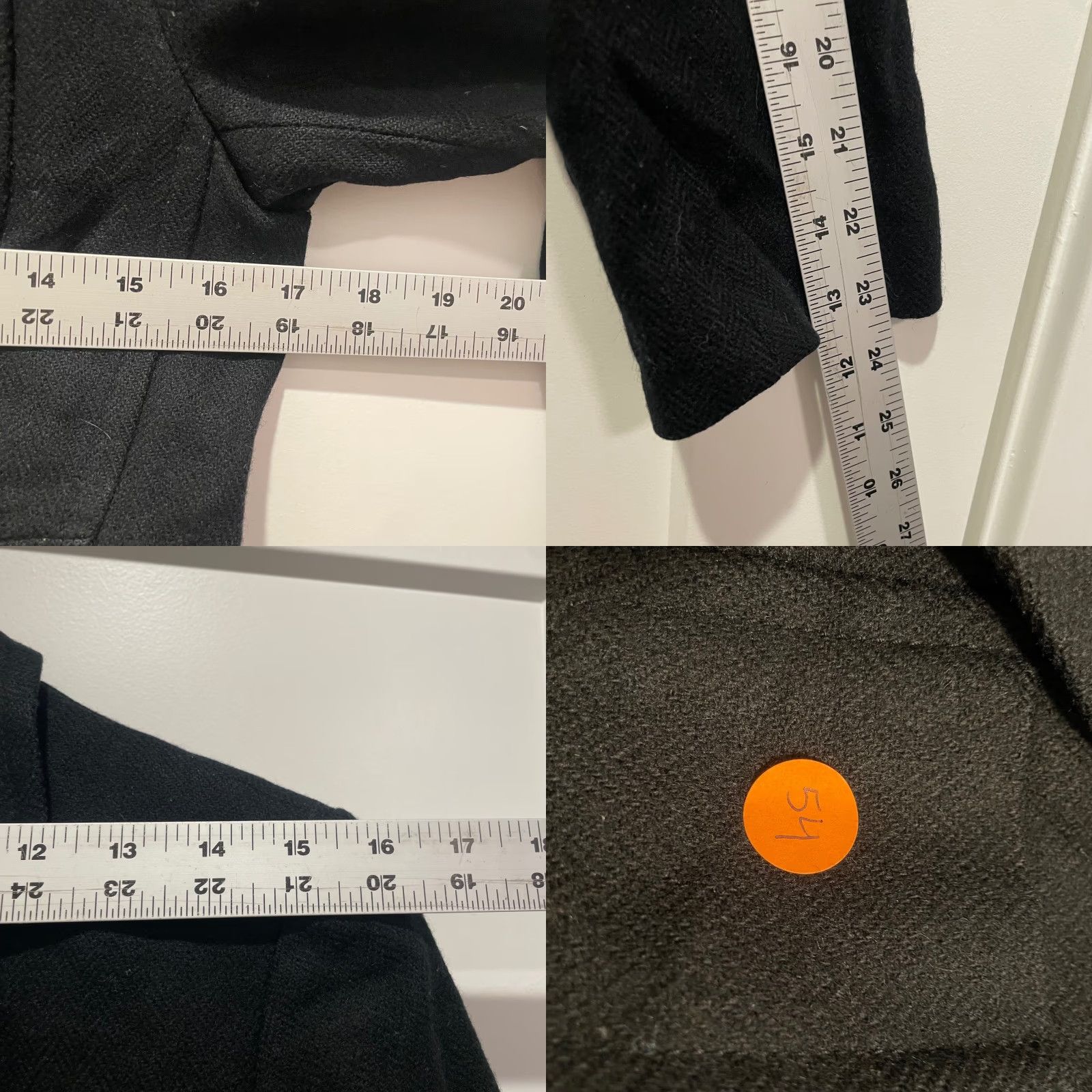 J.Crew J.Crew Blazer Women 4 Single-Breasted Wool Blend Black Notch Lapel Tailored Blazer Jacket Long Sleeve Regular Size 4 35 in Chest Size S / US 4 / IT 40 - 8 Thumbnail