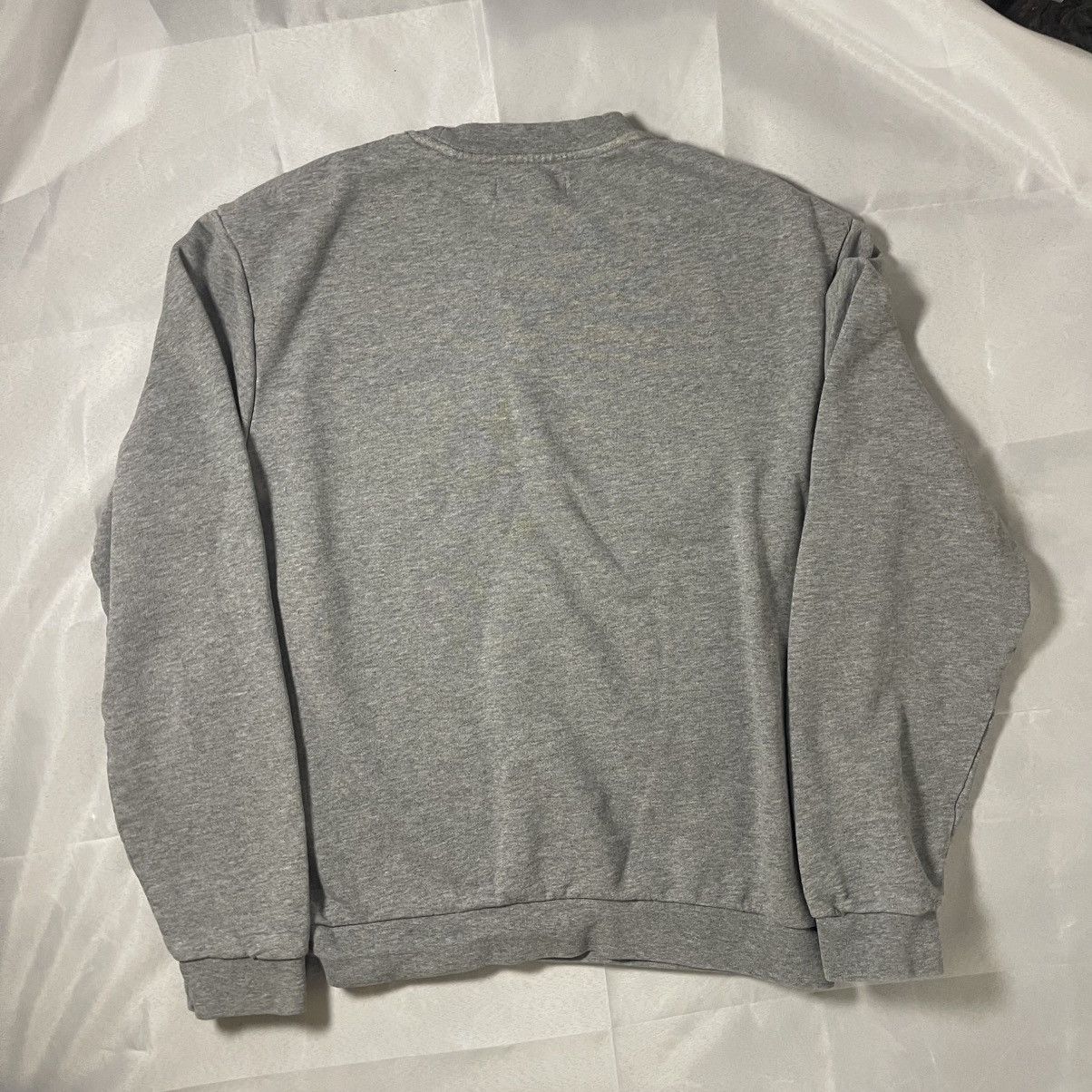 Fred Perry Fred Perry Sweatshirt Big Logo Men Size M Gray Size US M / EU 48-50 / 2 - 2 Thumbnail
