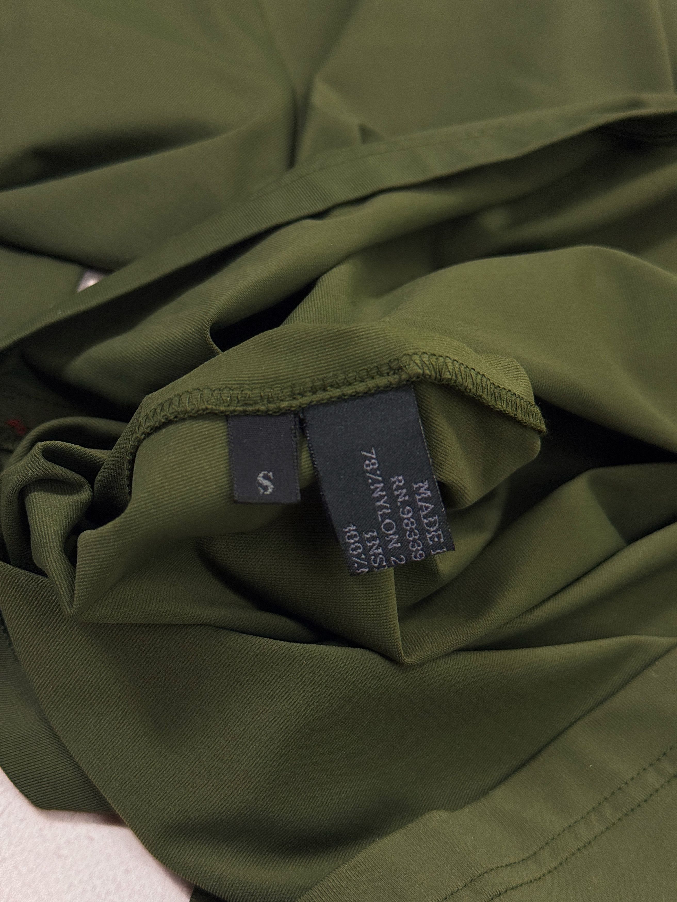 Prada Prada Nylon Hoodie Red Tab Olive Green Size US S / EU 44-46 / 1 - 18 Thumbnail