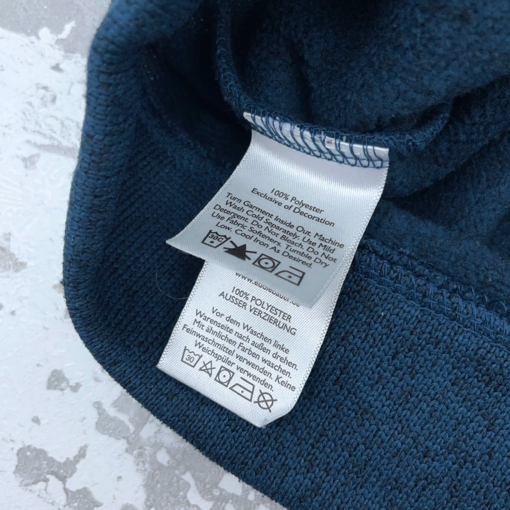 Eddie Bauer Eddie Bauer Sweater Men Large Blue Pullover Quarter Snap T Jacket Hiking Camp Size US L / EU 52-54 / 3 - 5 Thumbnail