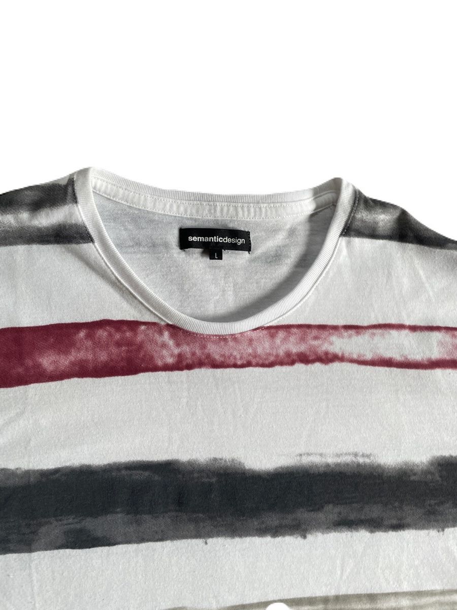 If Six Was Nine 2000s Semanticdesign Vkei Gradation Graphic T-Shirts Y2K Size US S / EU 44-46 / 1 - 5 Thumbnail