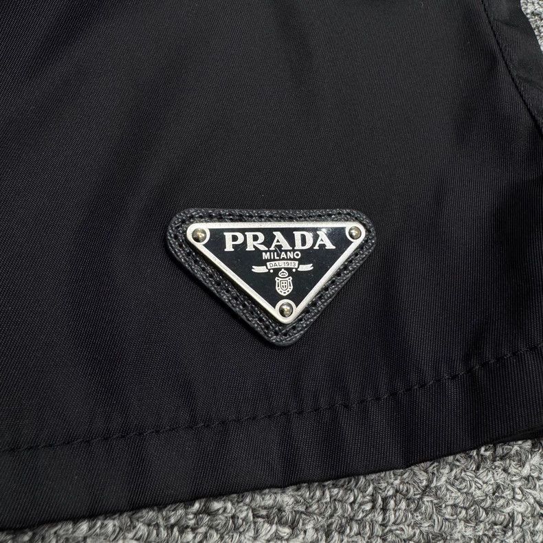 Prada Prada Metal nylon triangle drawstring functional shorts 250 Size US 26 / EU 42 - 6 Thumbnail