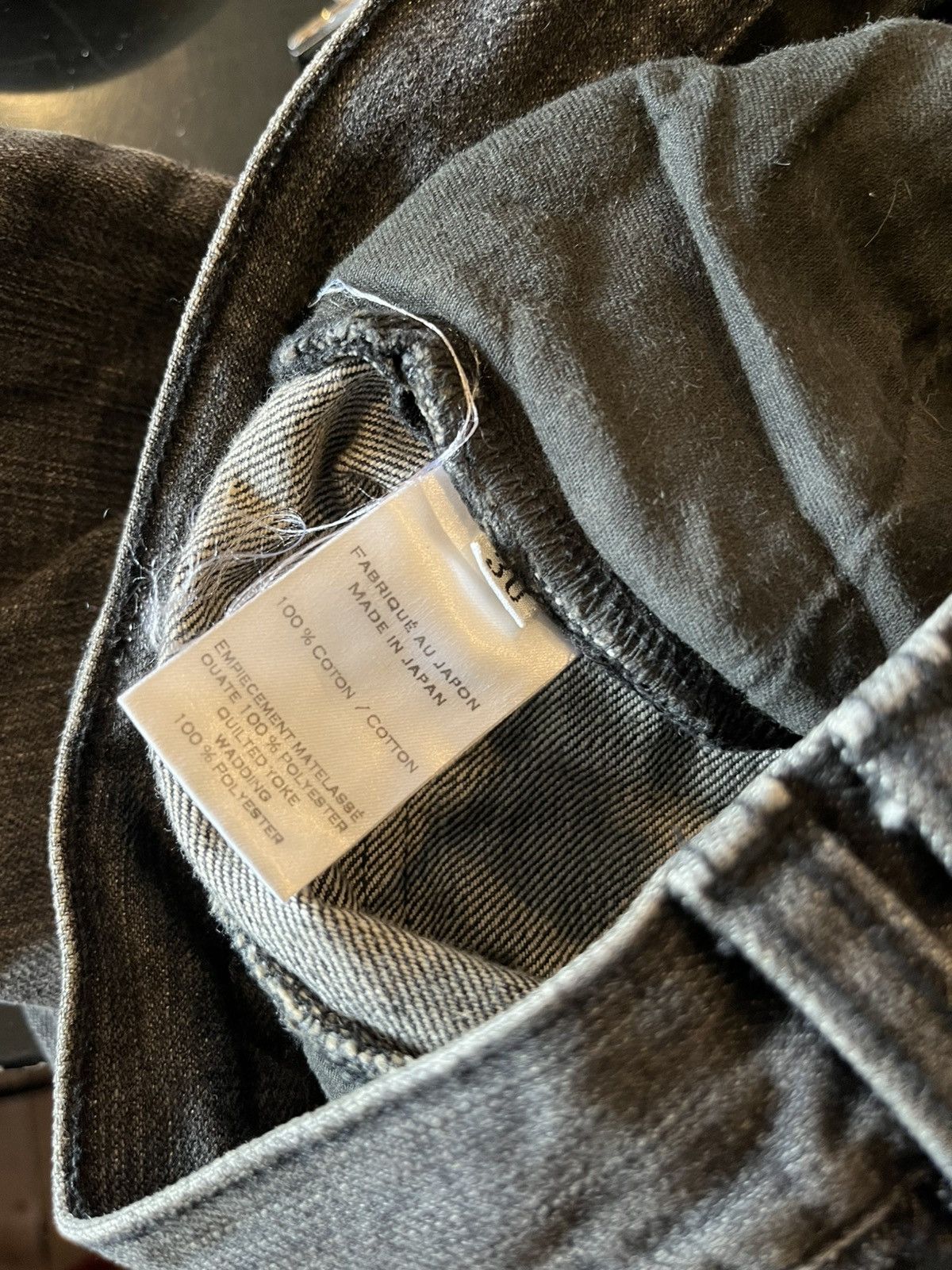 Balmain Decarnin quilted heavy biker jeans Size US 30 / EU 46 - 8 Thumbnail