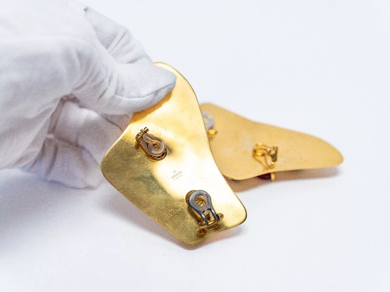 Gucci GUCCI ALESSANDRO MICHELE Runway Surreal Gold Jewel Clip Size ONE SIZE - 6 Thumbnail